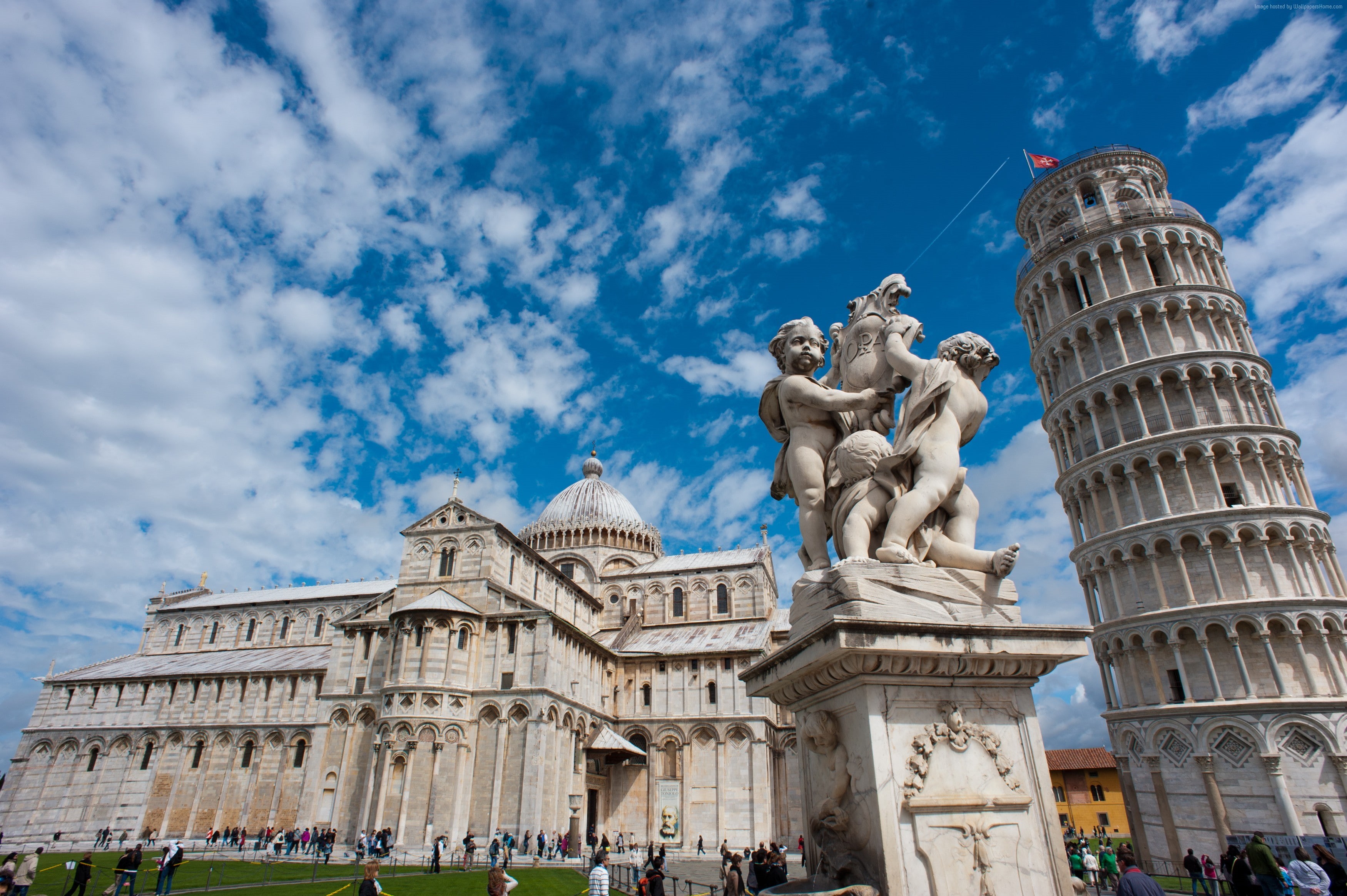 Travel, Italy, 2K, Tourism, Leaning Tower of Pisa, HD Wallpaper