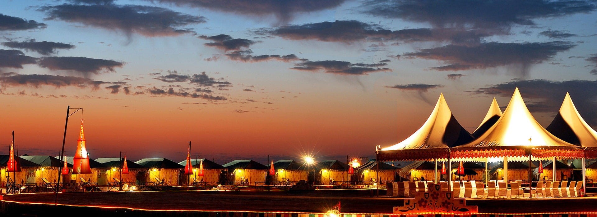 sunset, building exterior, sky, cloud - sky, kutch tourism, water, multi colored, outdoors, no people, transportation, nightlife, night, reflection, rann of kutch festival, HD Wallpaper