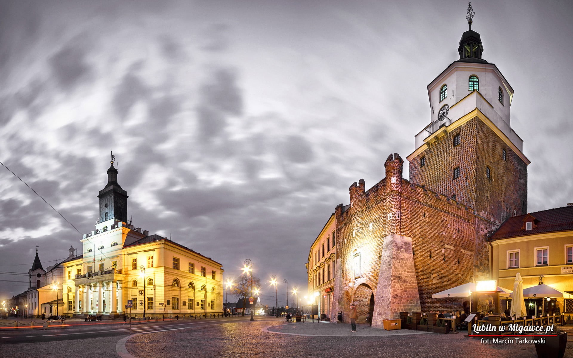 history, Polish, spire, belief, street, clock, the past, Lublin, cityscape, Tourism, tower, built structure, outdoors, spirituality, architecture, 1080P, HD Wallpaper