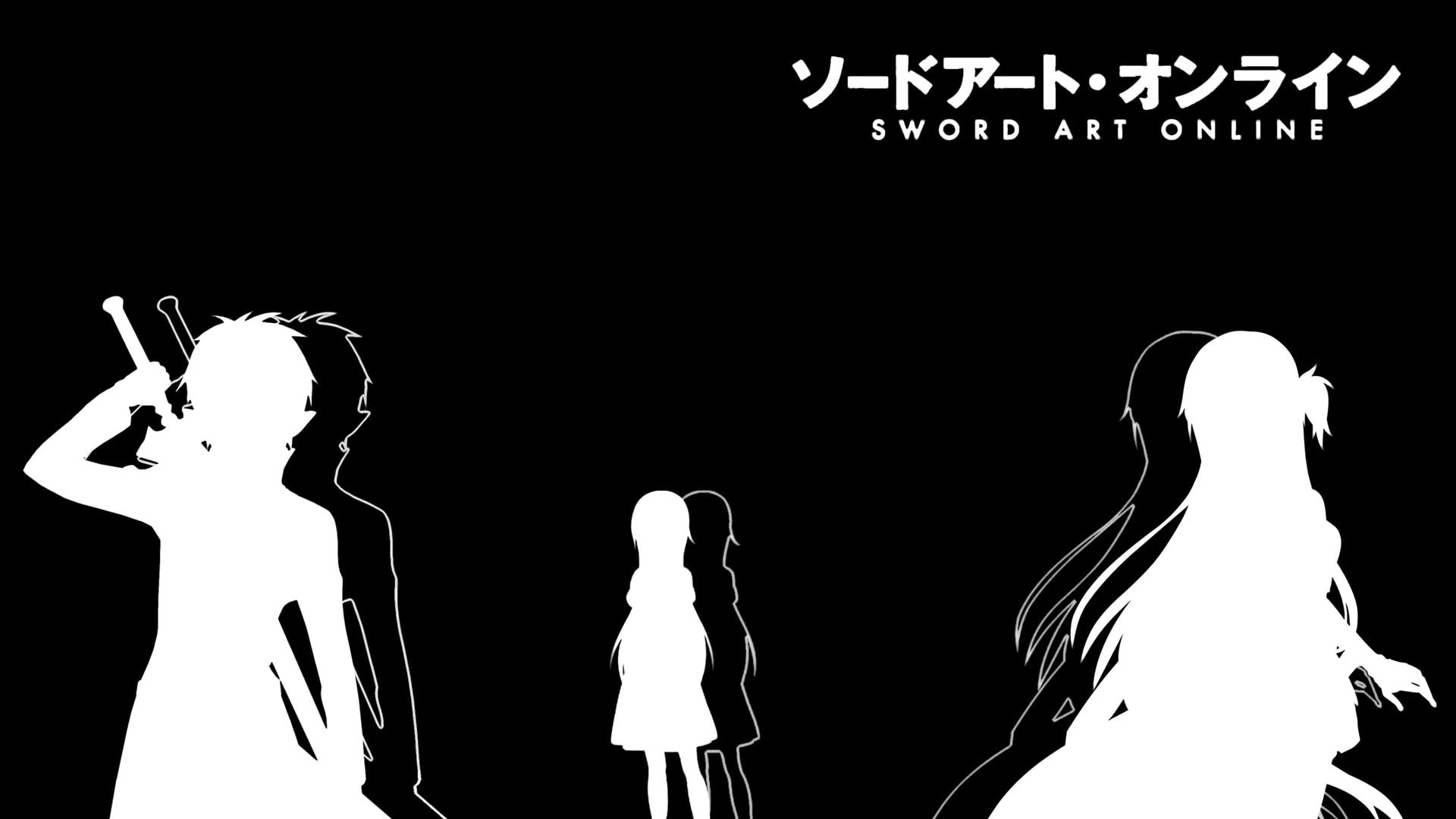 indoors, illuminated, western script, 1080P, Sword Art Online, mannequin, black background, night, art, Yui-MHCP001, no people, text, close-up, human representation, HD Wallpaper