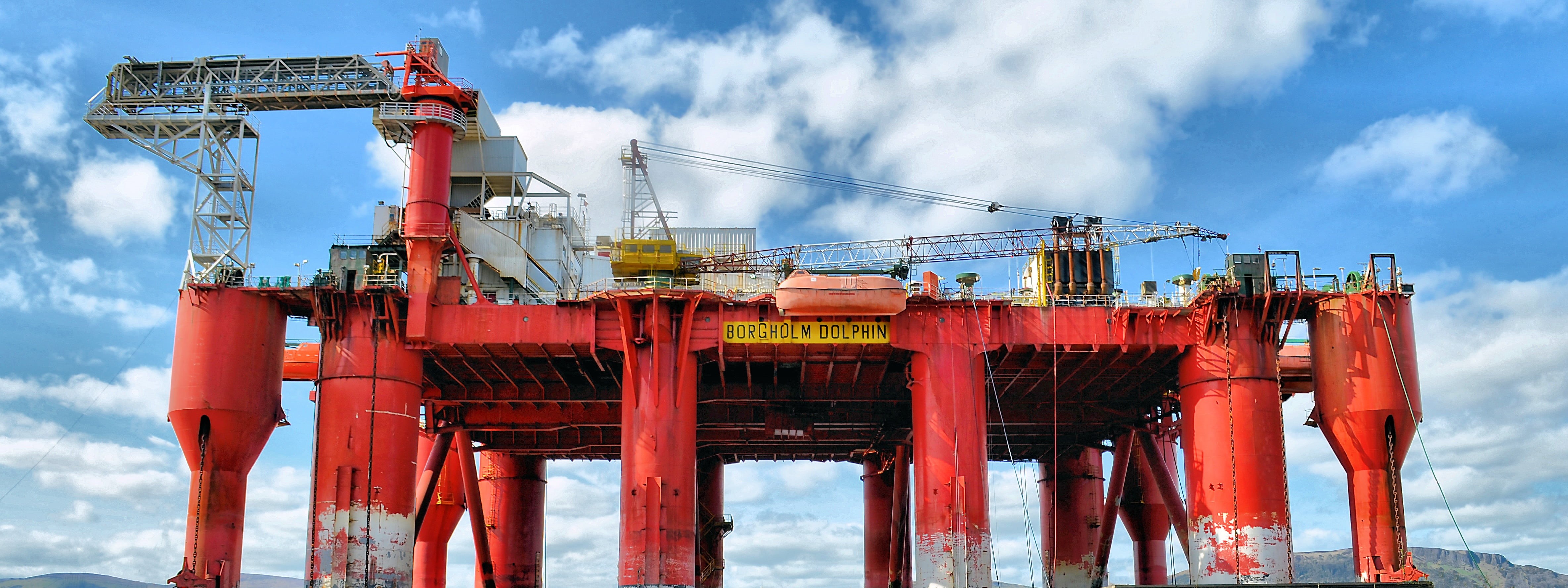 steel, cloud - sky, architecture, environment, oil rig, technology, photography, drilling, sky, production, water, industrial, construction, oil platform, HD Wallpaper