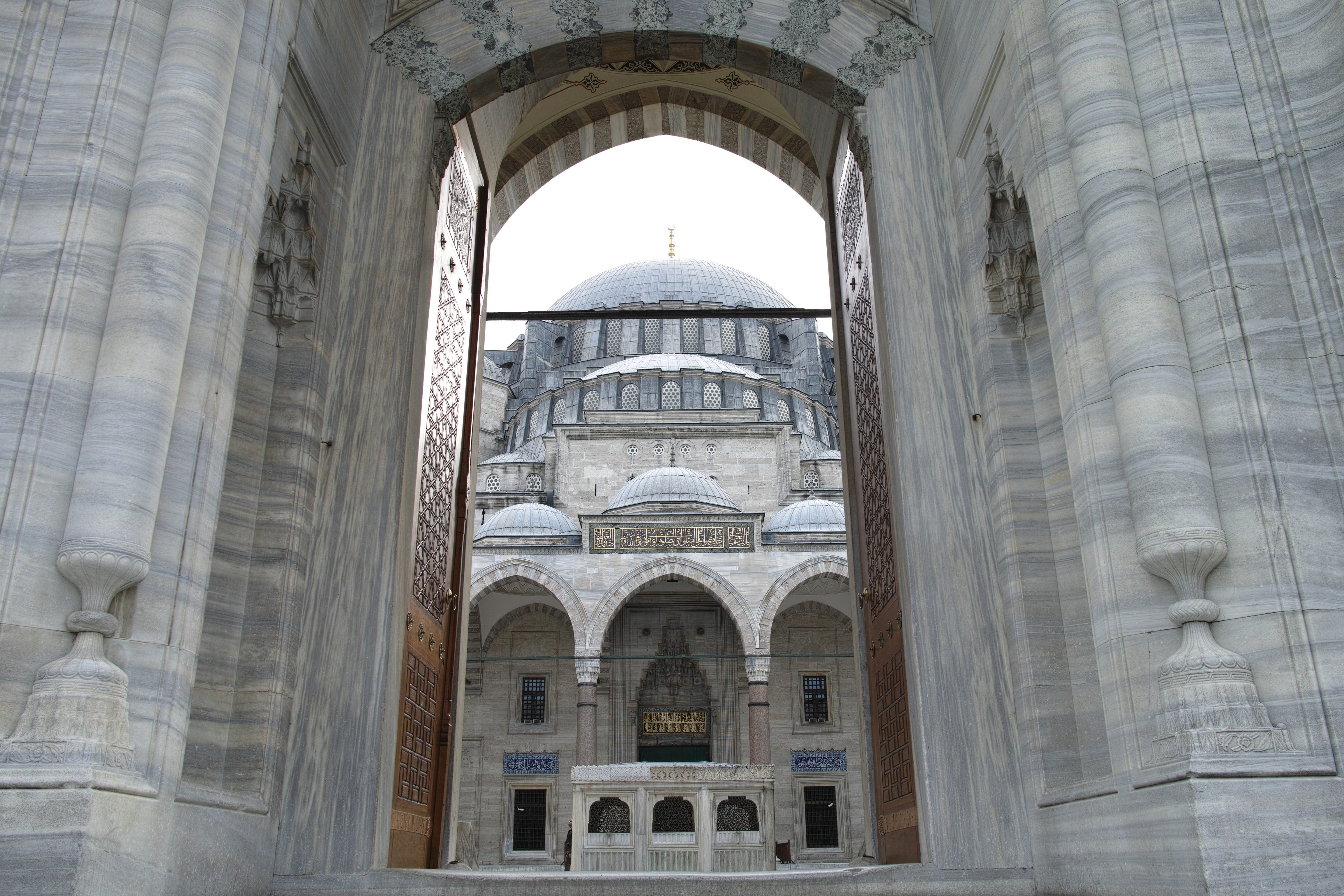 history, low angle view, islam, dome, city ​​center, religion, gray, city, travel destinations, photography, the minarets, building, architectural column, HD Wallpaper