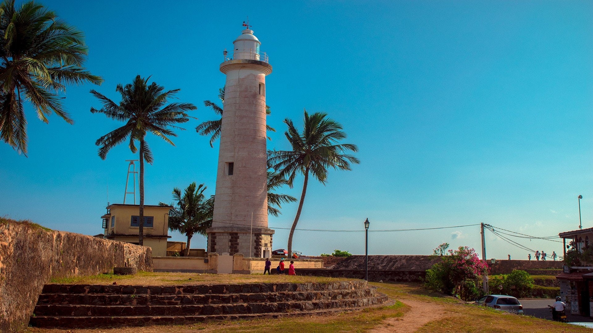 Galle, Lighthouse, Sri Lanka, 1080P, Galle fort, HD Wallpaper
