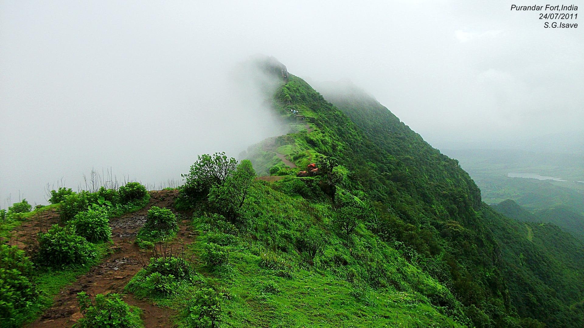 vajragad, saswad, shivaji, purandar fort, incredible india, balaji, sambhaji, narayanpur, purar, 1080P, fort, sahyadri, HD Wallpaper