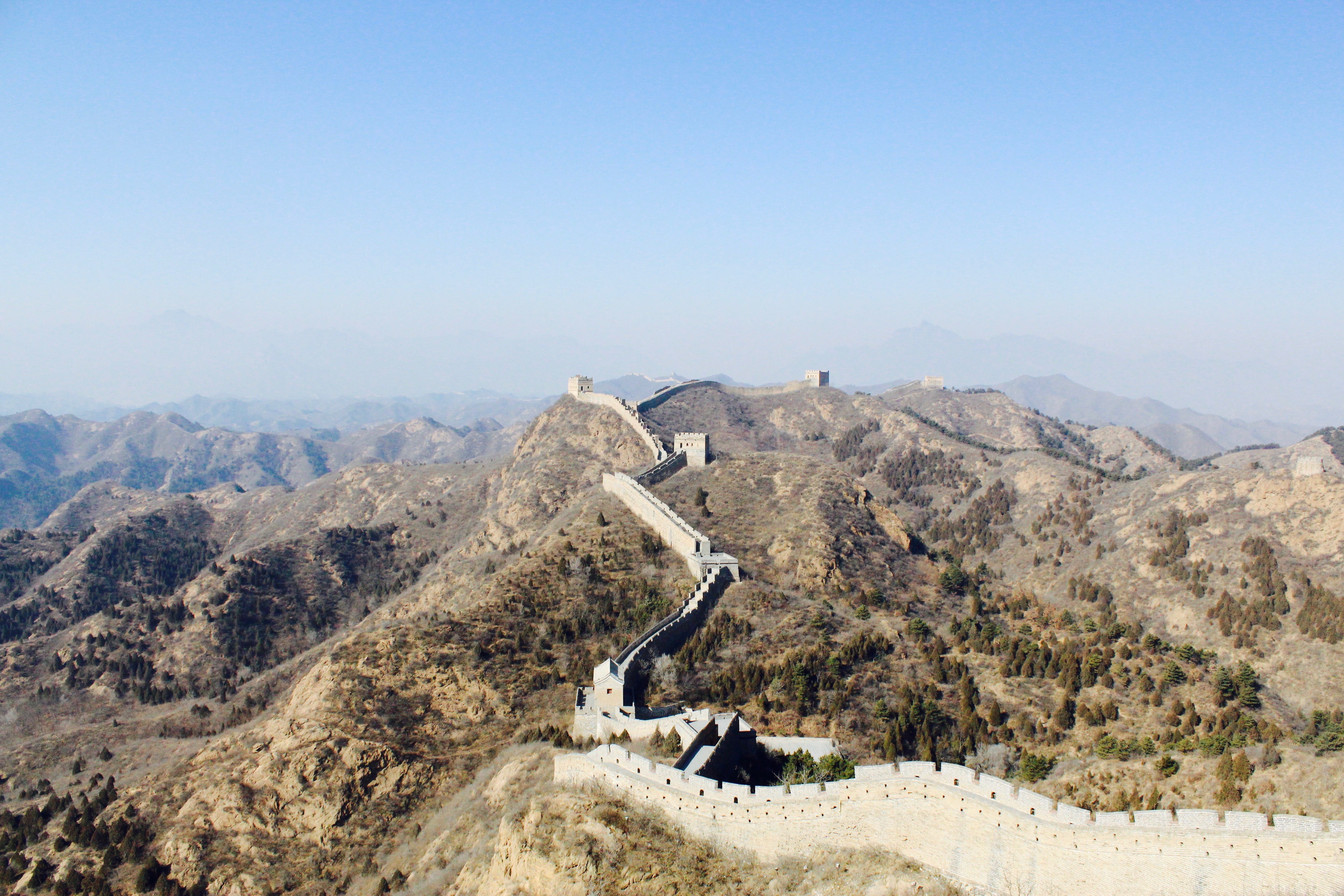 daytime, travel destinations, sky, landscape, built structure, tower, chine, clear, photo, beauty in nature, outdoors, tranquil scene, scenics - nature, HD Wallpaper