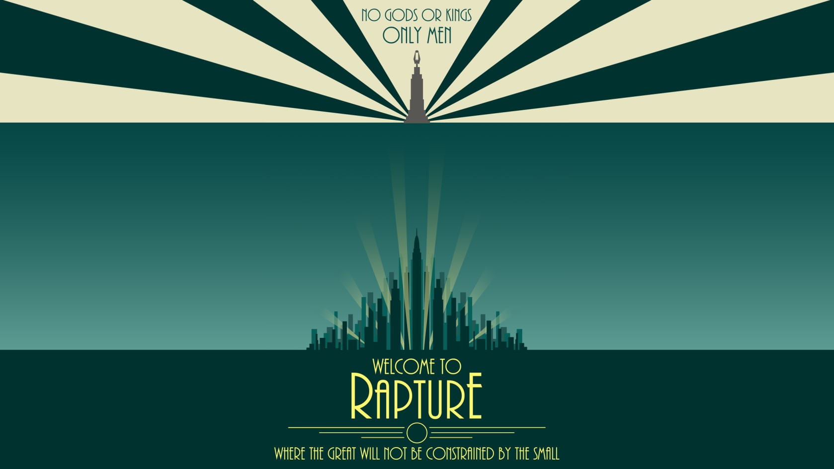 720P, Video Game Art, video games, Rapture, BioShock, HD Wallpaper