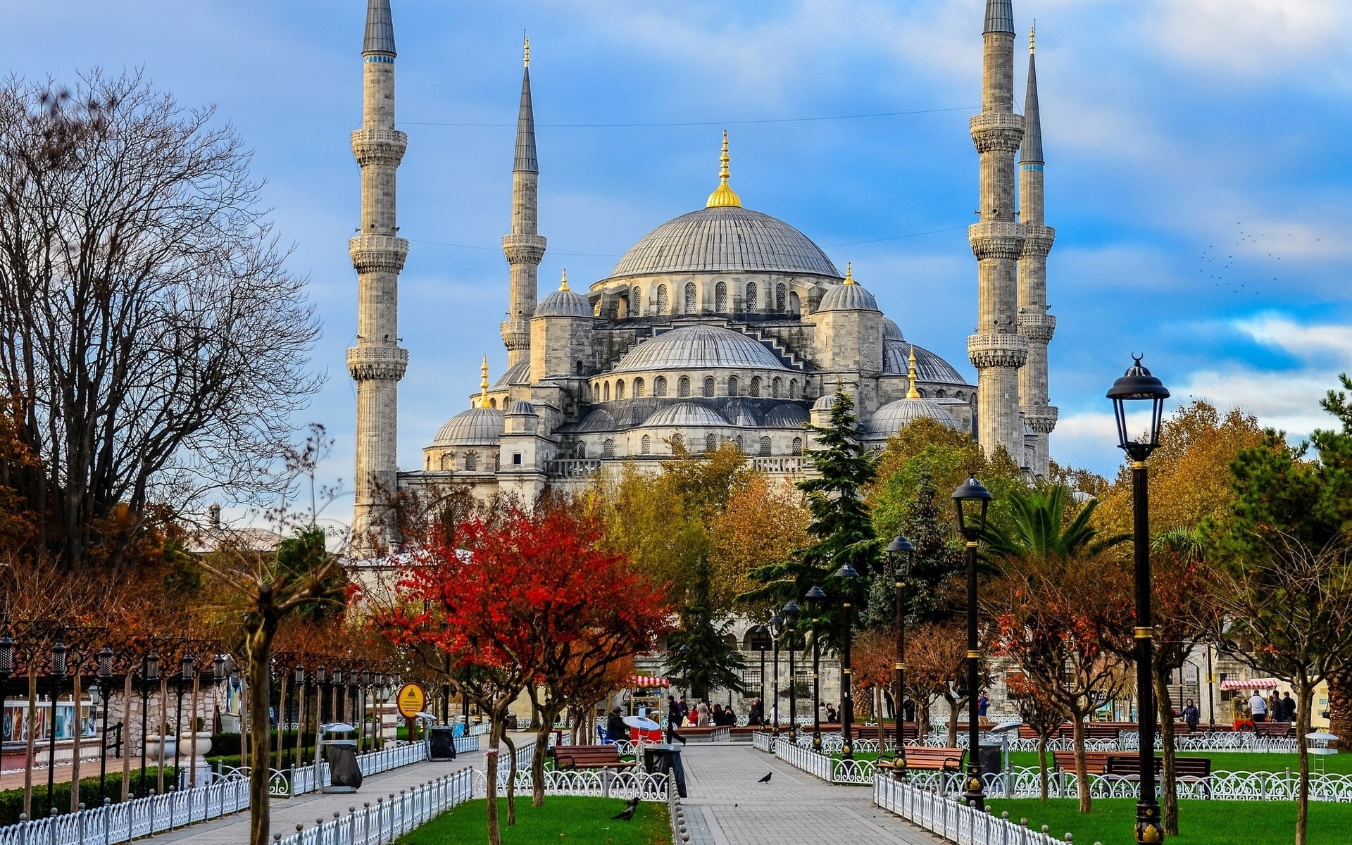 Istanbul, Mosque, 1080P, Sultan, Ahmed, Blue, Turkey, HD Wallpaper