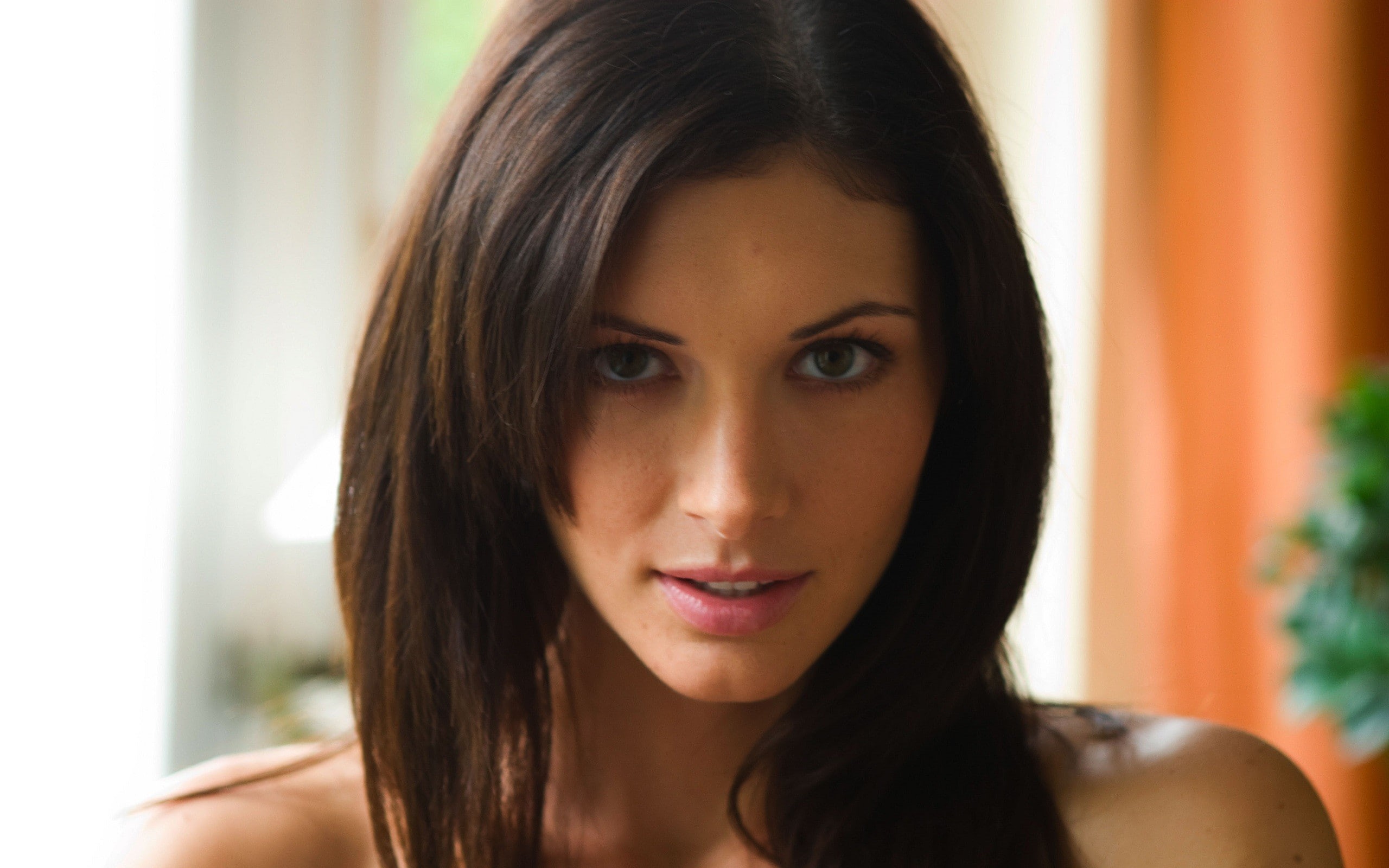 closeup, models, hd, orsi, hungary, faces, x, kocsis, brunettes, art, 2K, people, women, female, HD Wallpaper