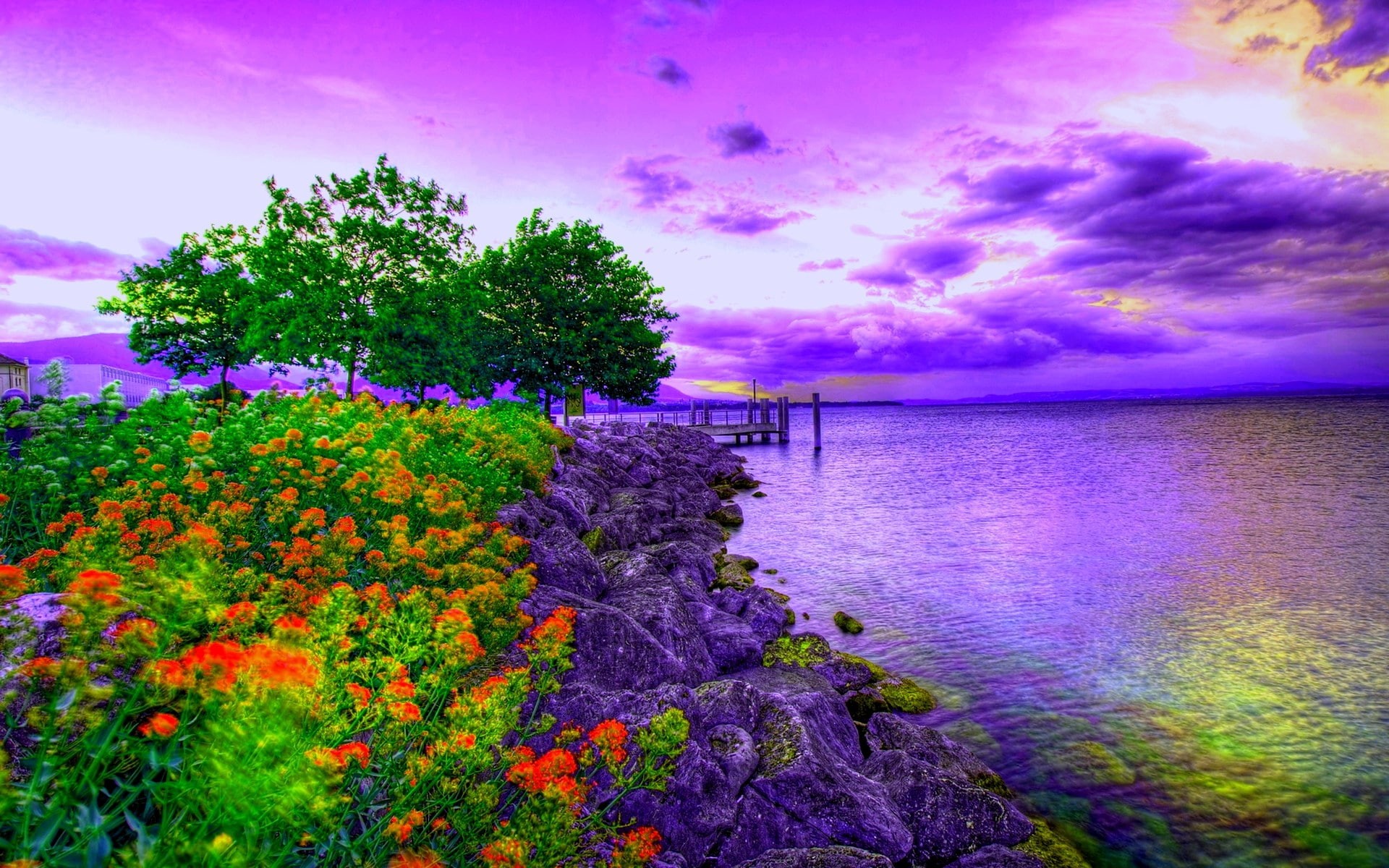 scenic, 1080P, HD Wallpaper