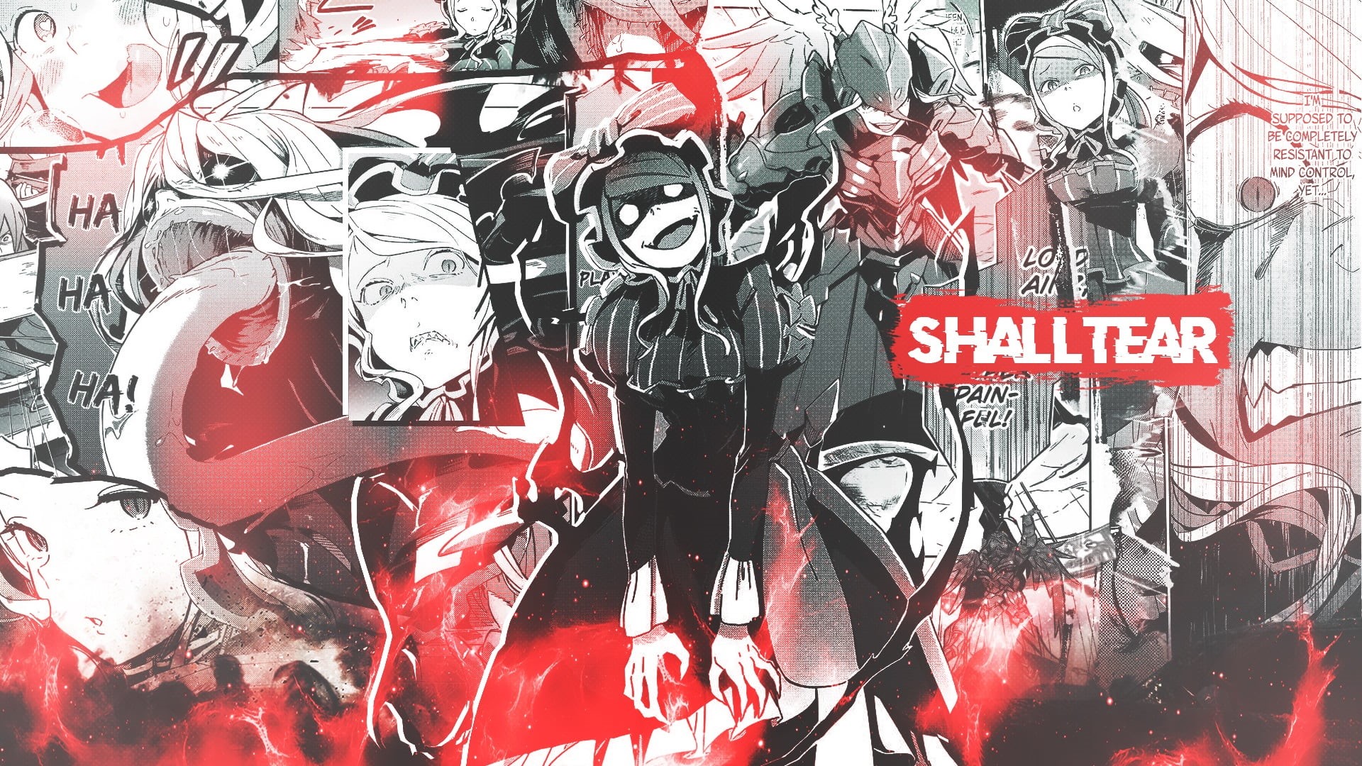1080P, Anime, Shalltear Bloodfallen, Overlord, HD Wallpaper