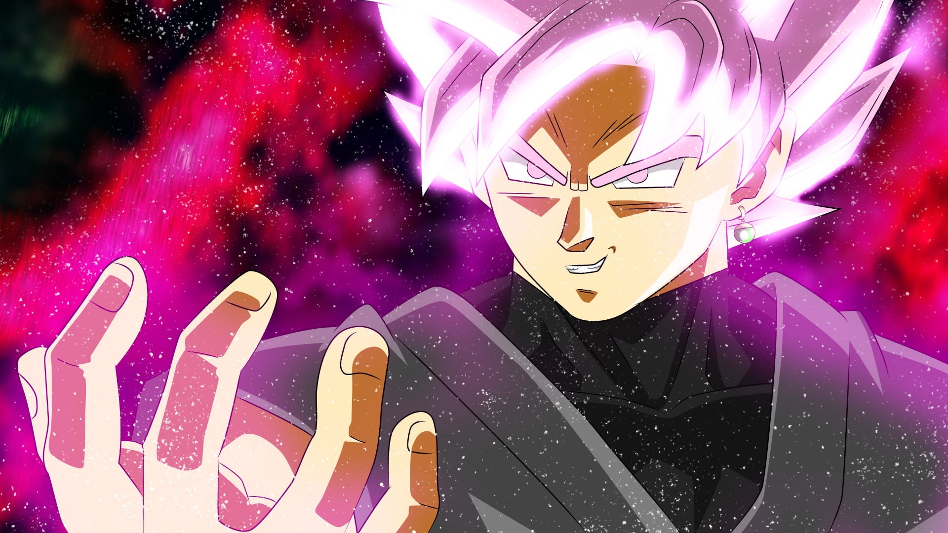 focus on foreground, rose, black, illuminated, Dragon Ball Super, paper, heart shape, snow, saiyan, indoors, Black Goku, super, representation, one person, HD Wallpaper