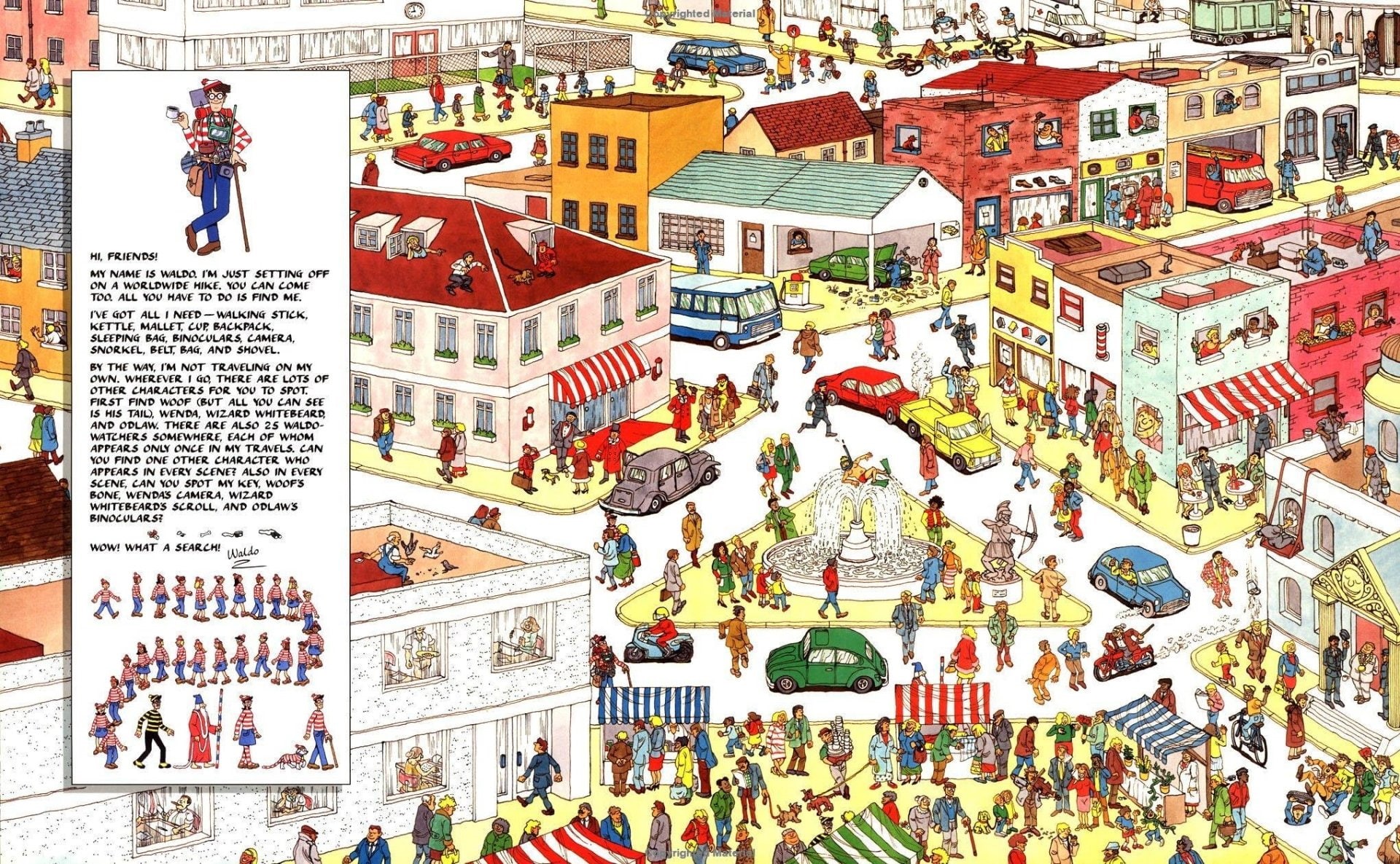 Wheres Waldo?, 1080P, find, Game, waldo, HD Wallpaper