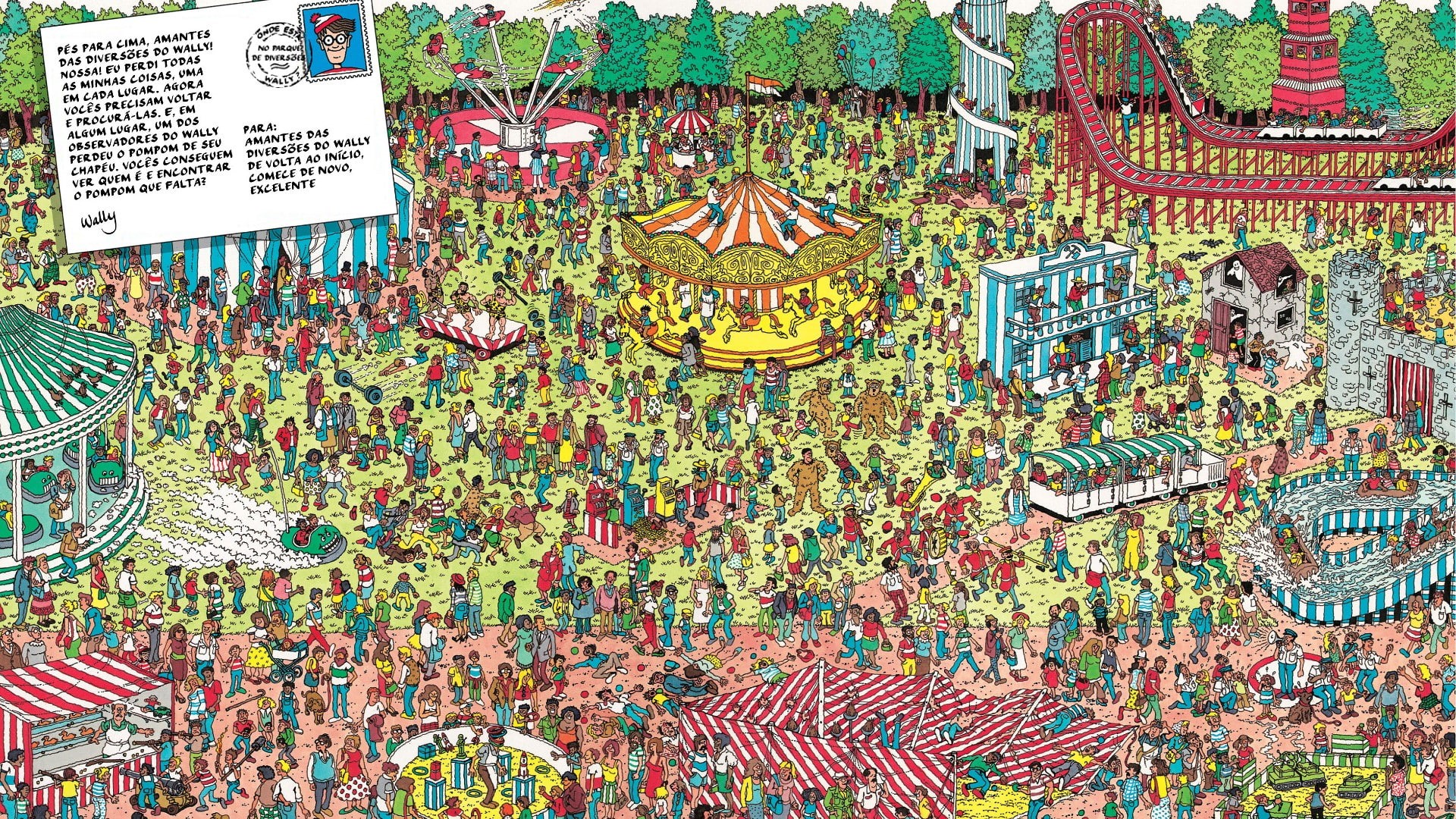 Puzzles, 1080P, Waldo, HD Wallpaper