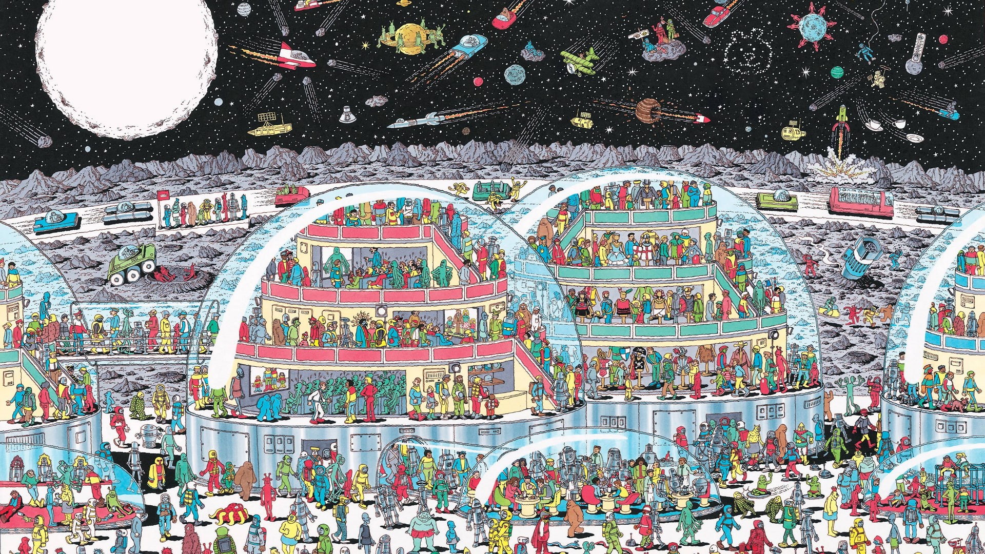 puzzles, Waldo, 1080P, HD Wallpaper