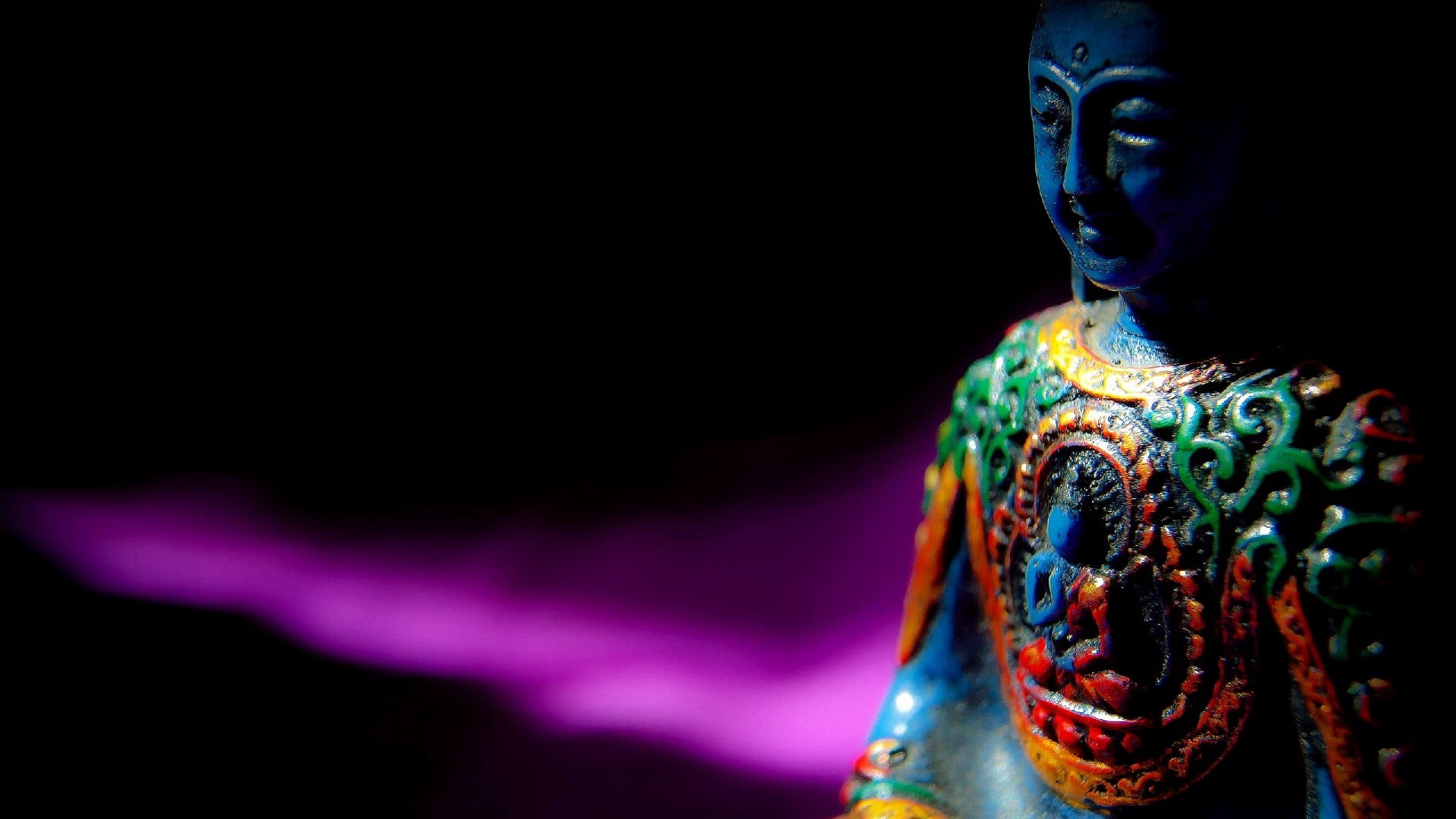 art and craft, no people, spirituality, representation, sculpture, human representation, copy space, studio shot, craft, close-up, indoors, meditation, HD Wallpaper
