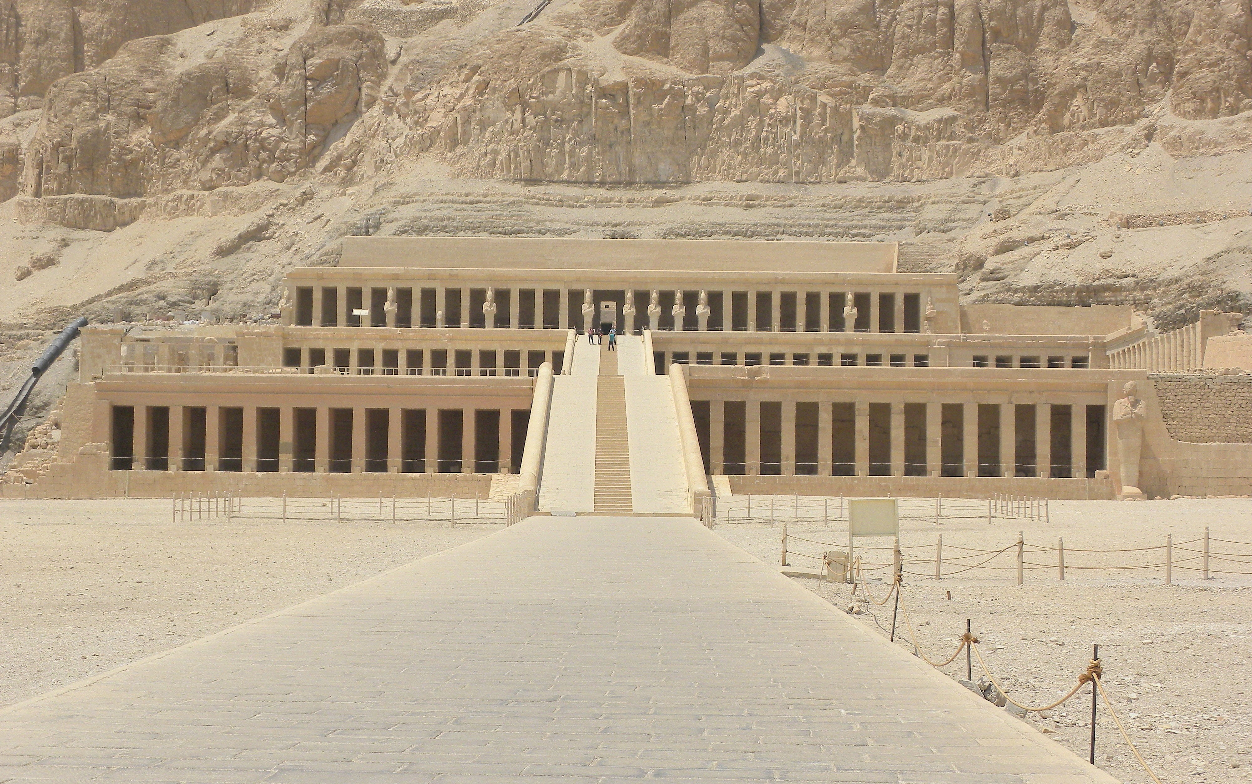 day, archaeology, arid climate, building, built structure, no people, Luxor, travel destinations, history, the past, Temple, memorial, building exterior, HD Wallpaper