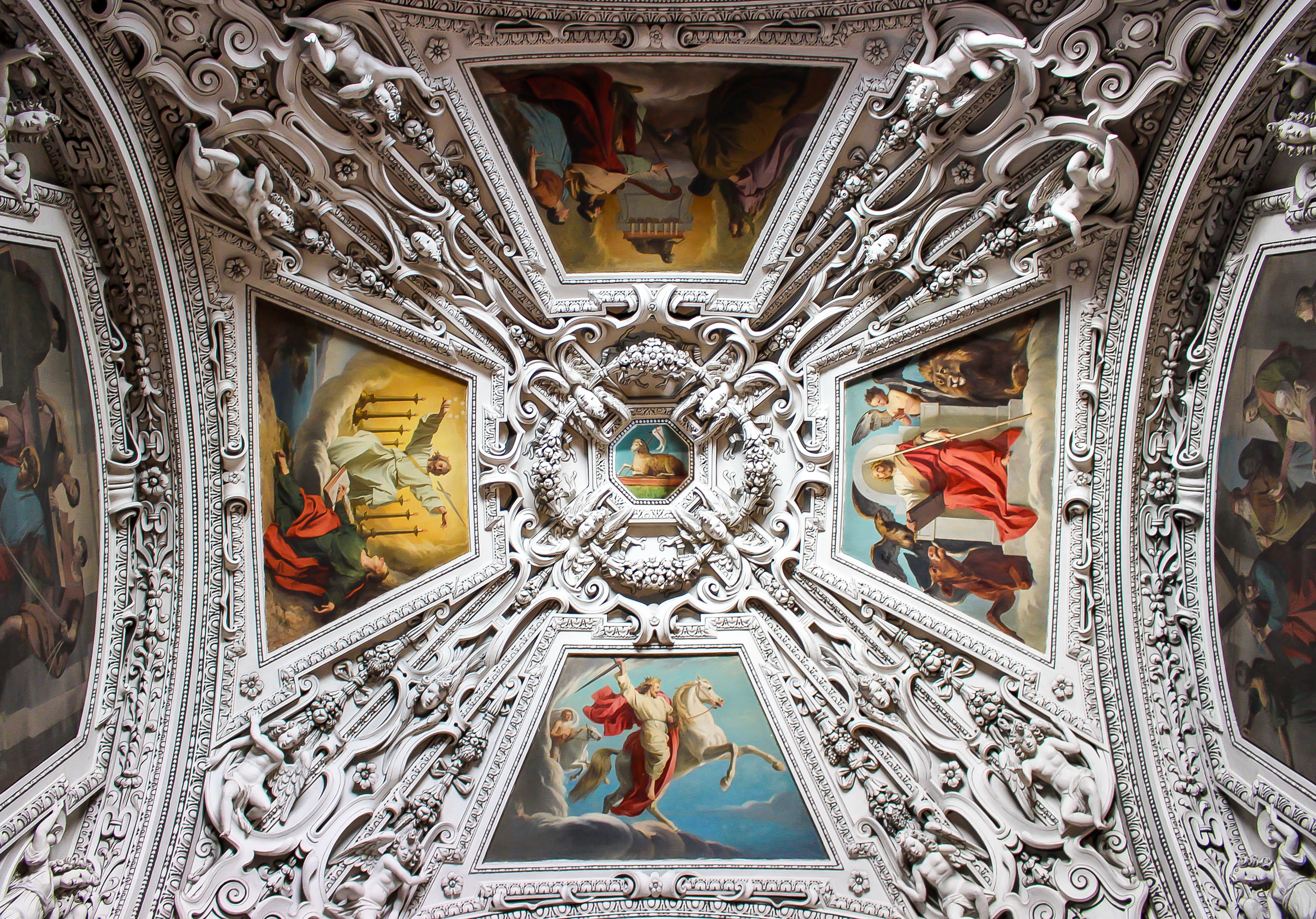 female likeness, architectural feature, famous Place, architecture, sistine, church, built structure, place of worship, no people, building, multicolored, HD Wallpaper