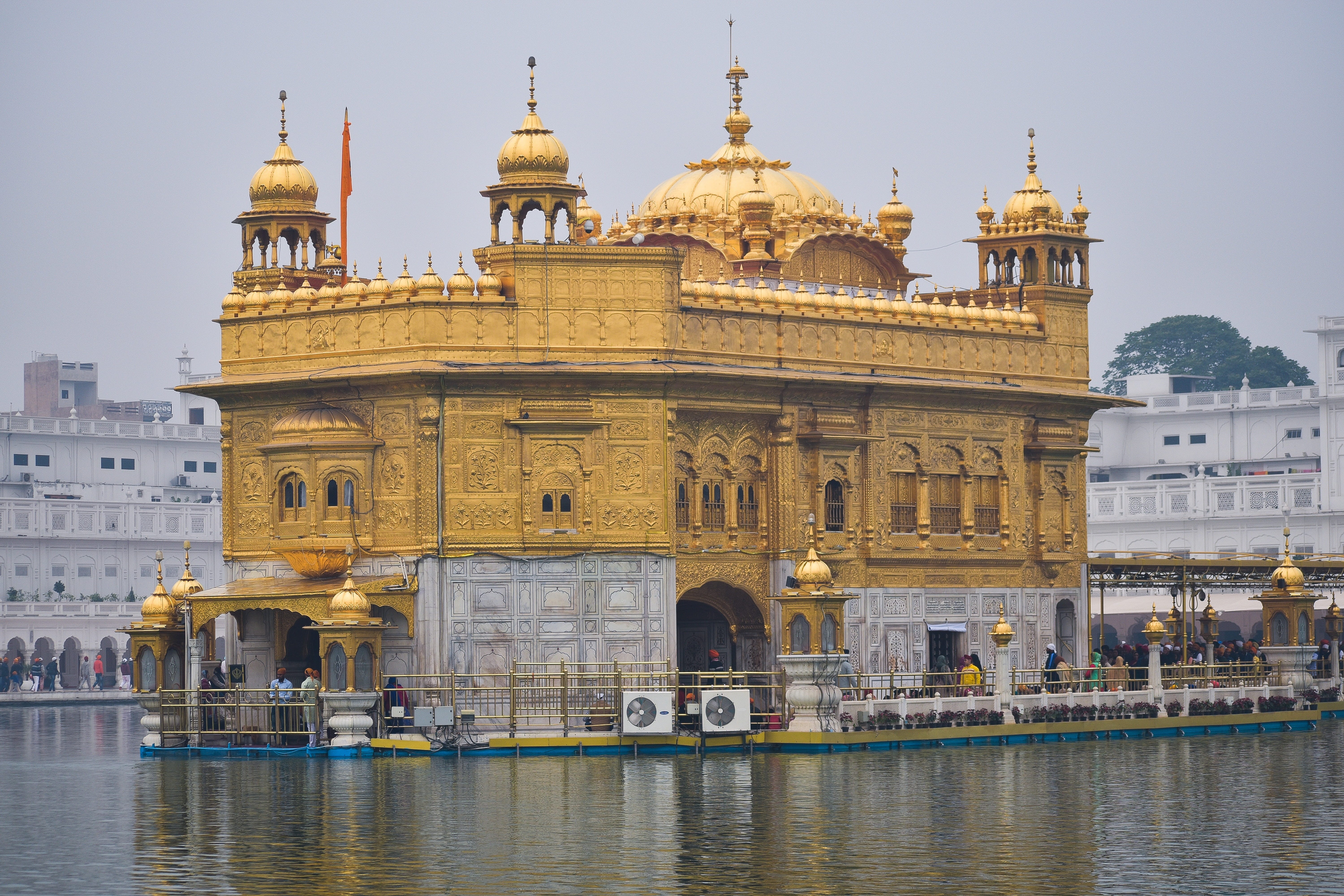 travel, 5K, place of worship, outdoors, transportation, building exterior, no people, water, spirituality, city, belief, dome, mode of transportation, HD Wallpaper