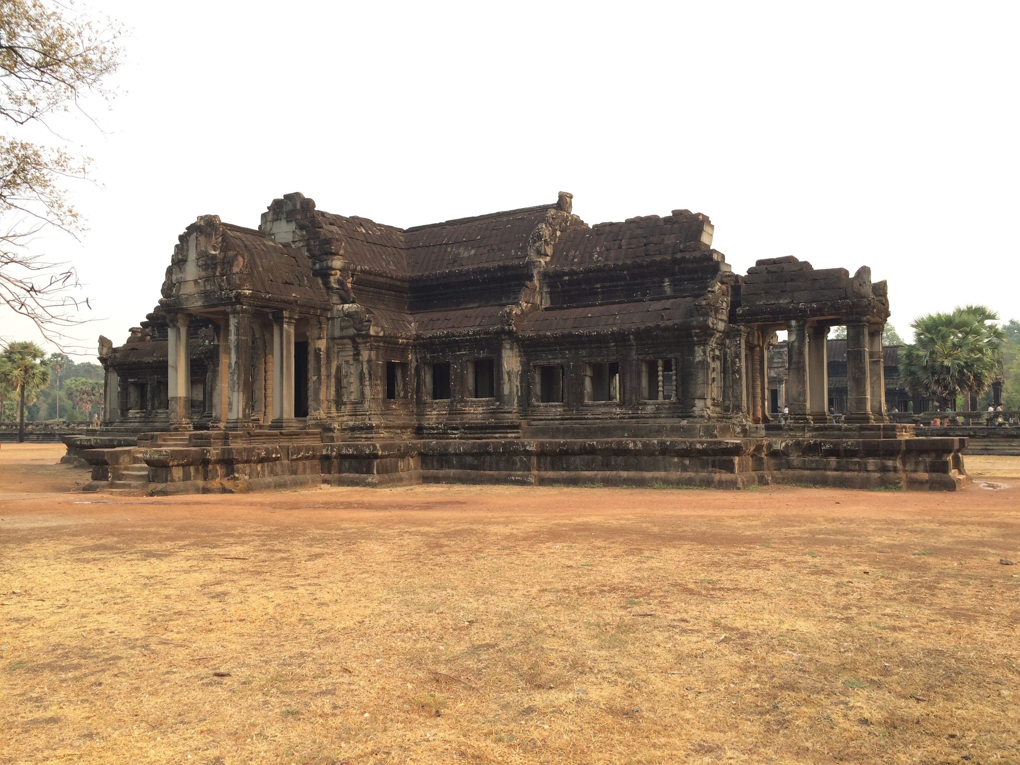 ruined, monument, no people, angkor, famous, famous Place, nature, ancient civilization, 2K, belief, architecture, archaeology, tourism, structure, concrete, HD Wallpaper