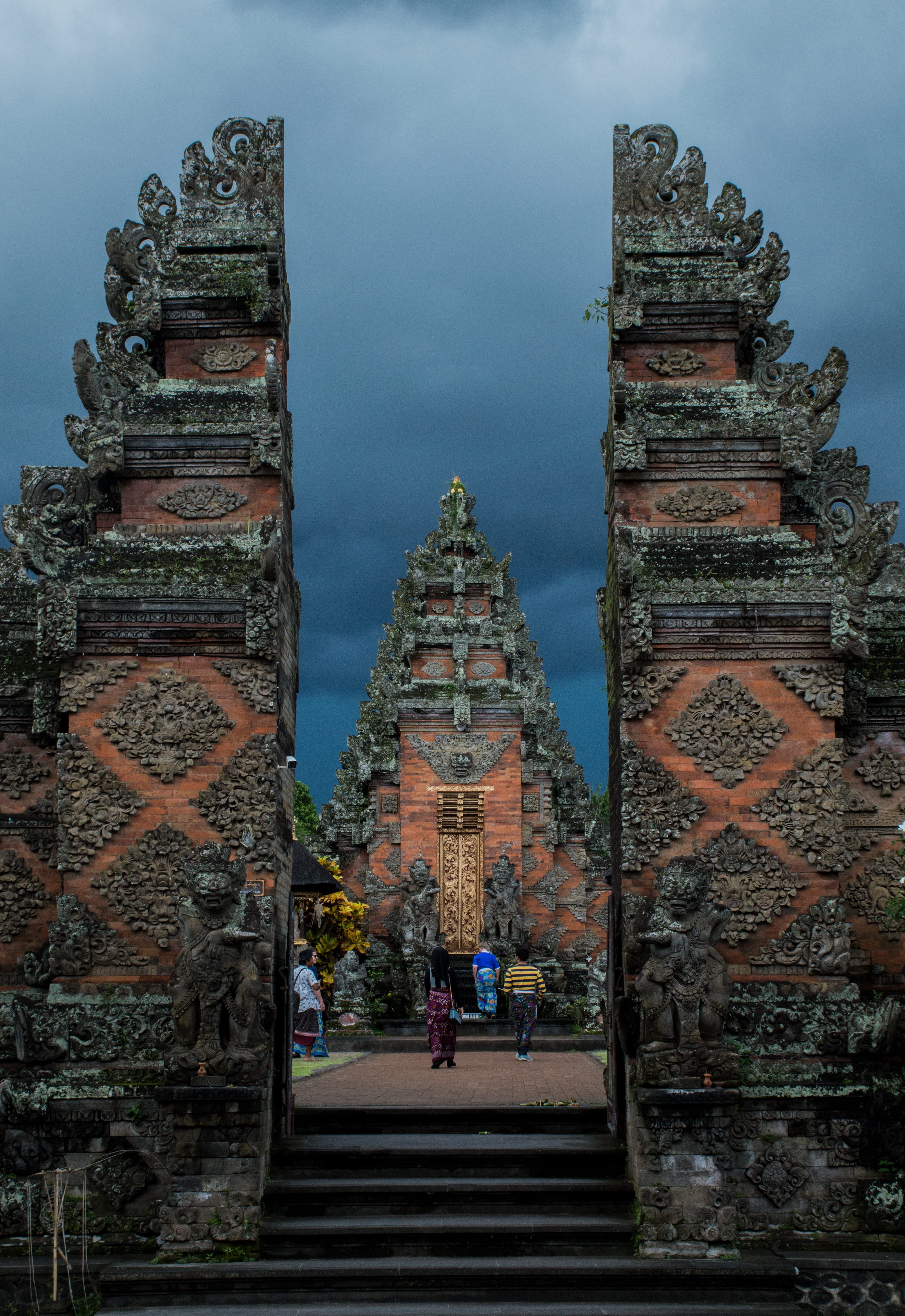 the past, outdoors, spirituality, design, built structure, indonesia, architechure, temple, travel destinations, place of worship, tourism, vishnu, Phone HD Wallpaper