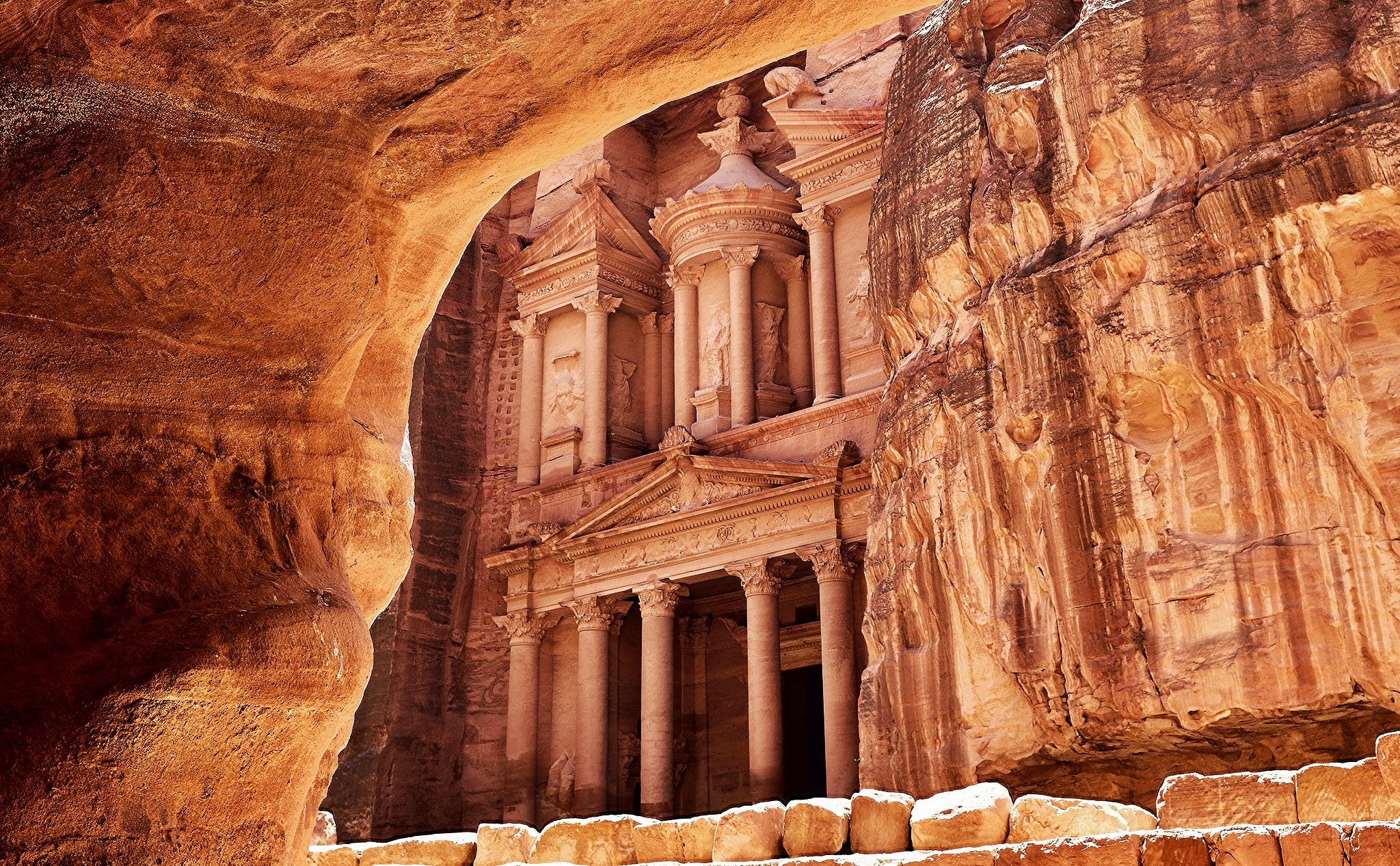 Rock, Jordan, Ancient, Desert, 1080P, Petra, Peter, HD Wallpaper