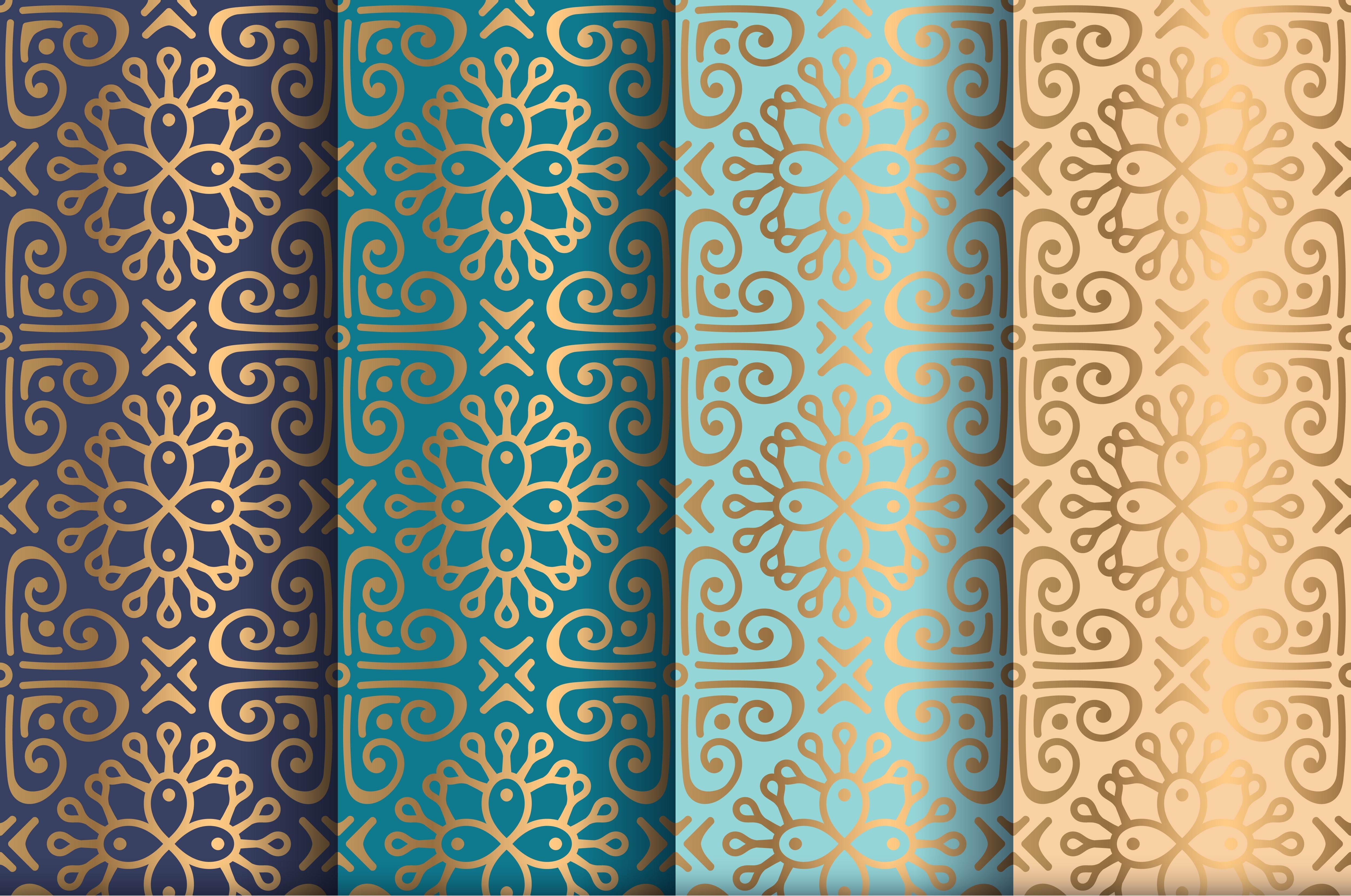 ornament, 4K, gold, pattern, texture, golden, HD Wallpaper