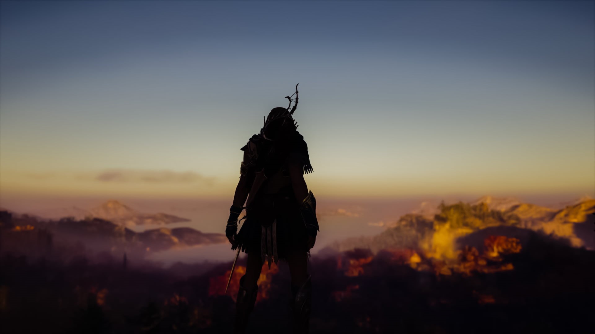 1080P, video games, Kassandra, Assassins Creed: Odyssey, HD Wallpaper
