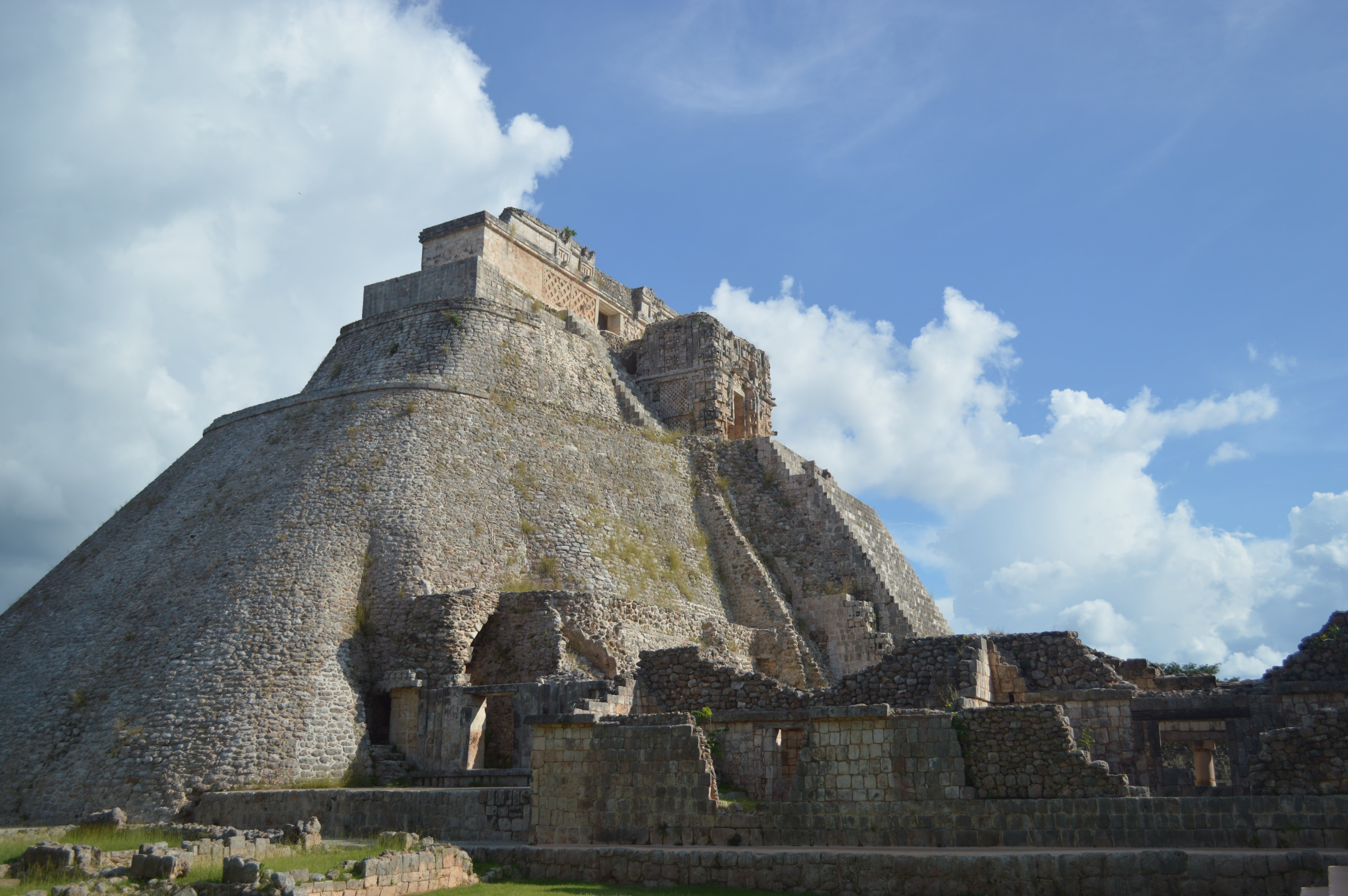 ancient civilization, outdoors, built structure, history, mexico, old ruin, religion, place of worship, archaeology, cancun, pyramid, travel, building exterior, HD Wallpaper