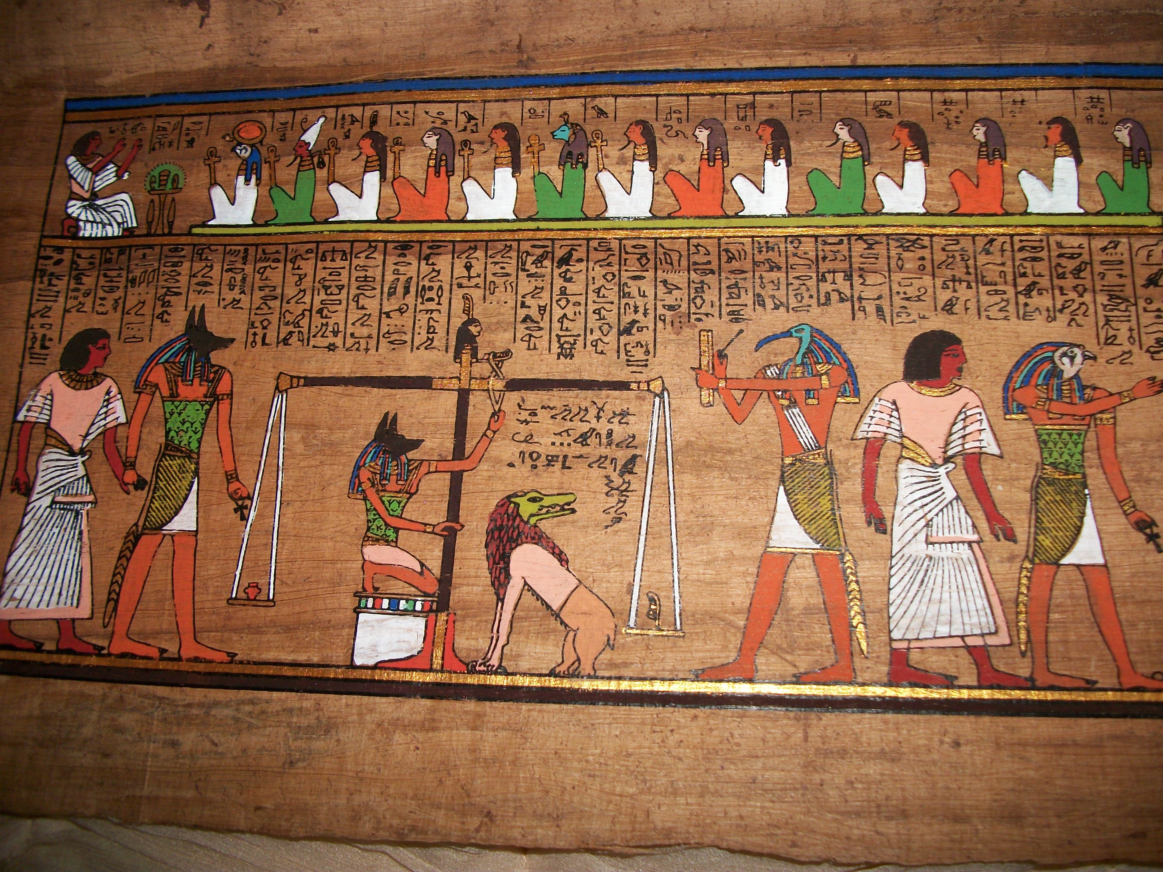 parchment, travel destinations, jackal, creativity, built structure, no people, ancient, papyrus, architecture, mythology, history, temple, egyptian, travel, HD Wallpaper