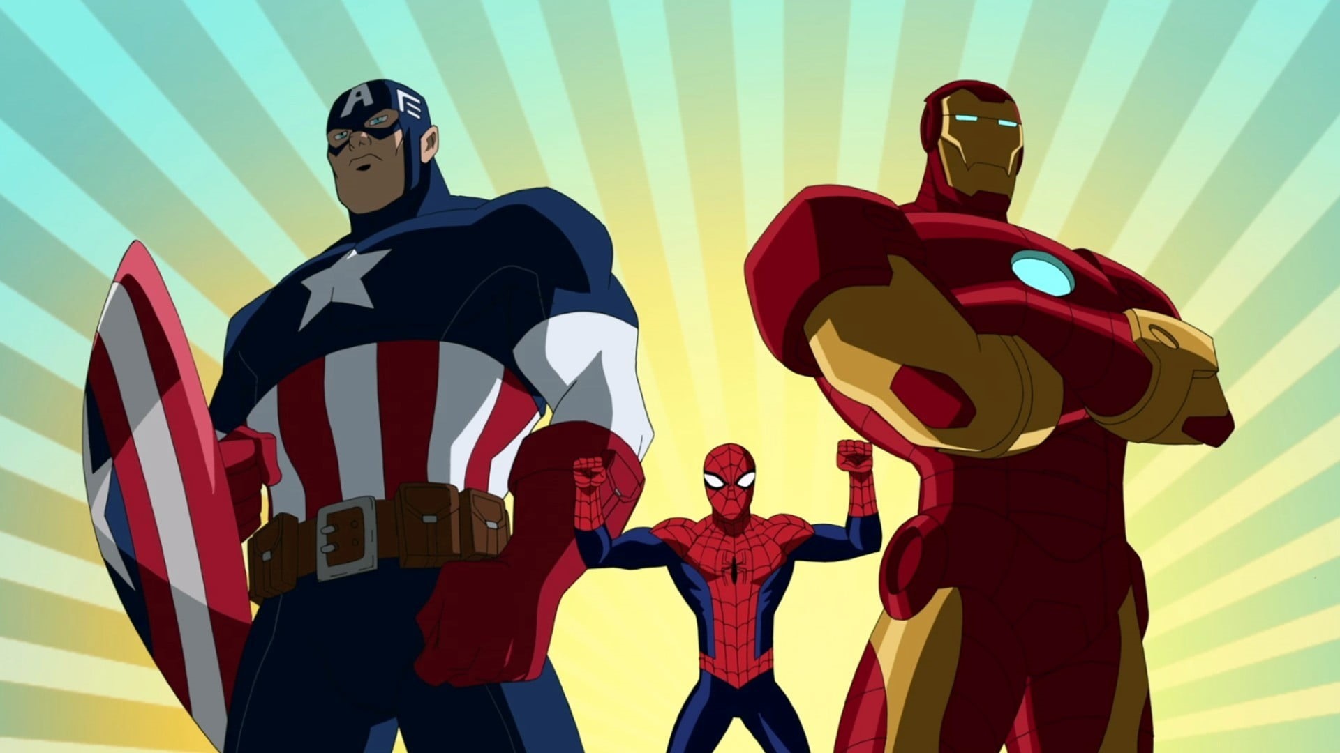 man, group of people, sport, three quarter length, cartoon, adult, red, males, helmet, captain, ironman, holding, outdoors, waist up, men, clothing, Captain America, HD Wallpaper
