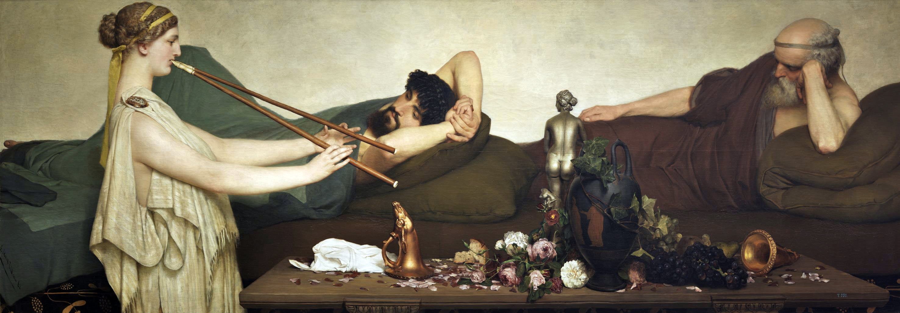 2K, sitting, arts culture and entertainment, musician, musical instrument, violinist, classic art, women, art and craft, music, sculpture, Lawrence Alma-Tadema, HD Wallpaper