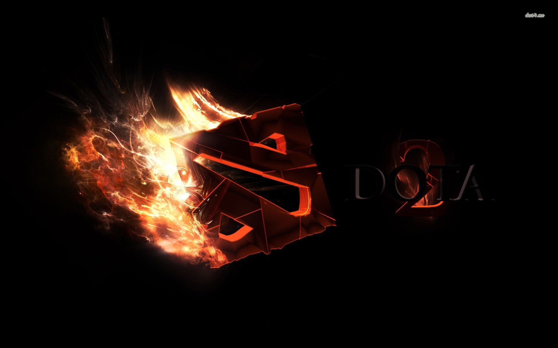 Valve, campfire, black, hero, fire - natural phenomenon, communication, text, red, arts culture and entertainment, Defense of the Ancients, 1080P, flame, HD Wallpaper
