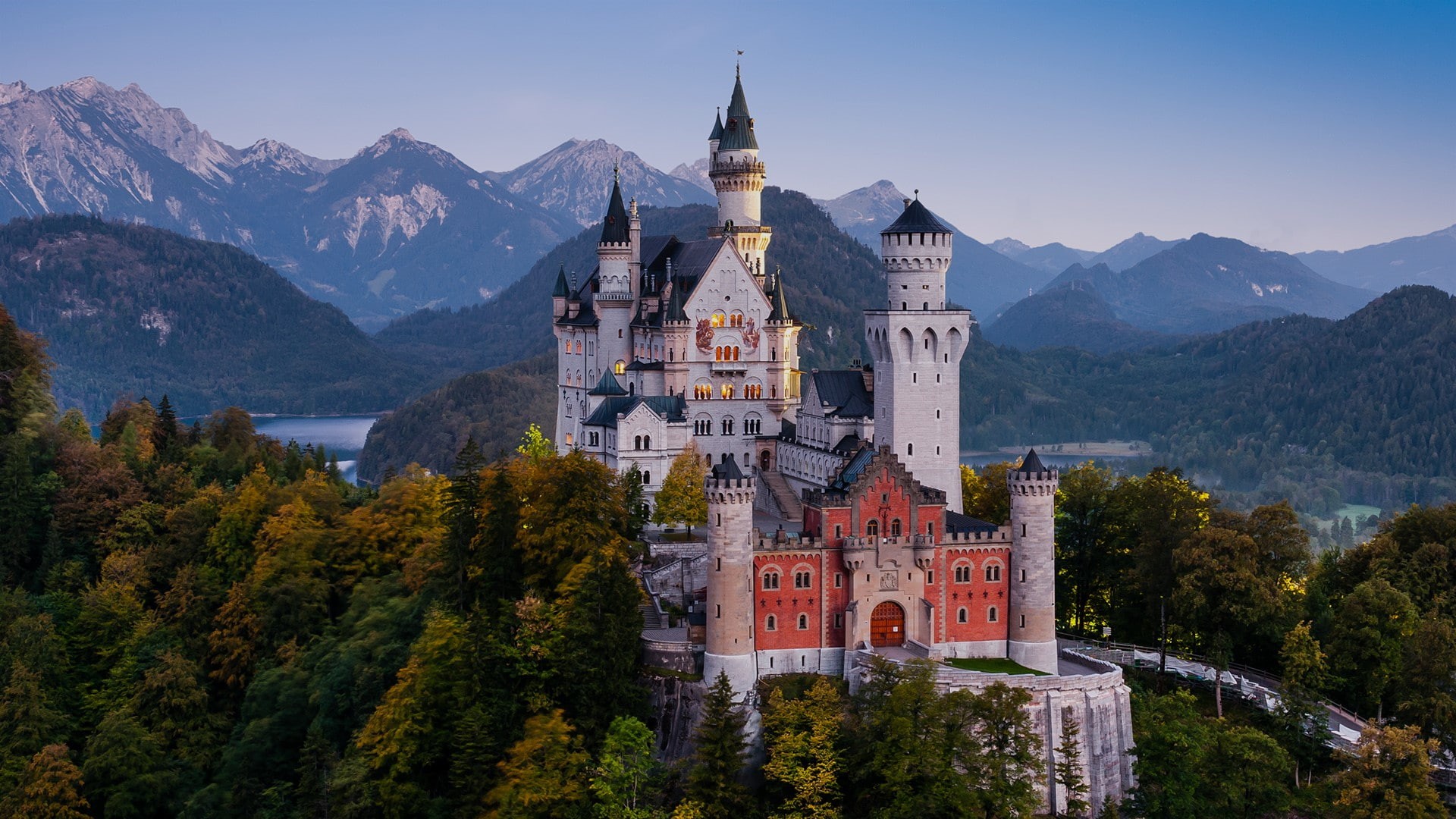 landscape, castle, Germany, Neuschwanstein Castle, 1080P, HD Wallpaper