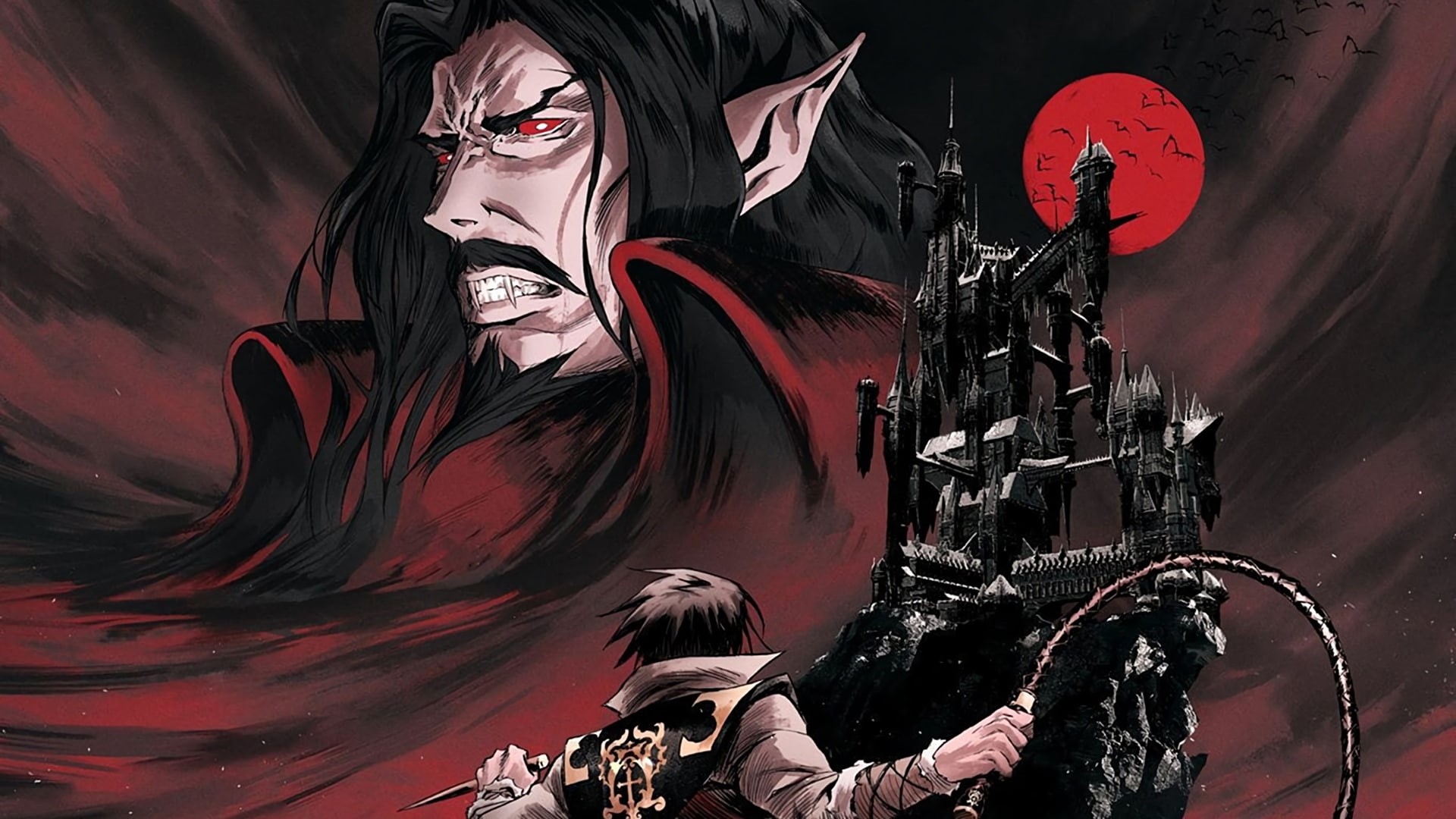 Dracula (Castlevania), Castlevania, Trevor Belmont, 1080P, HD Wallpaper