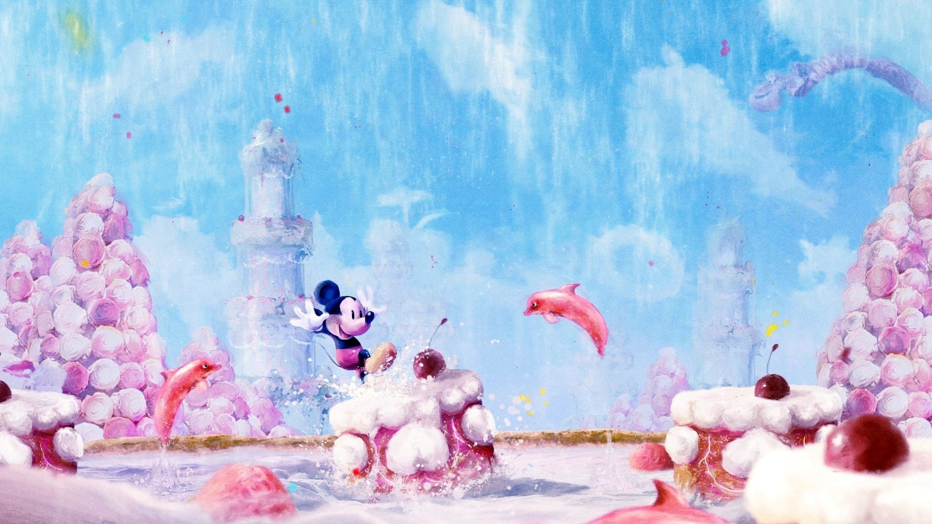 mickey, mouse, disney, hd, digital/artwork, drawing, 1080P, HD Wallpaper