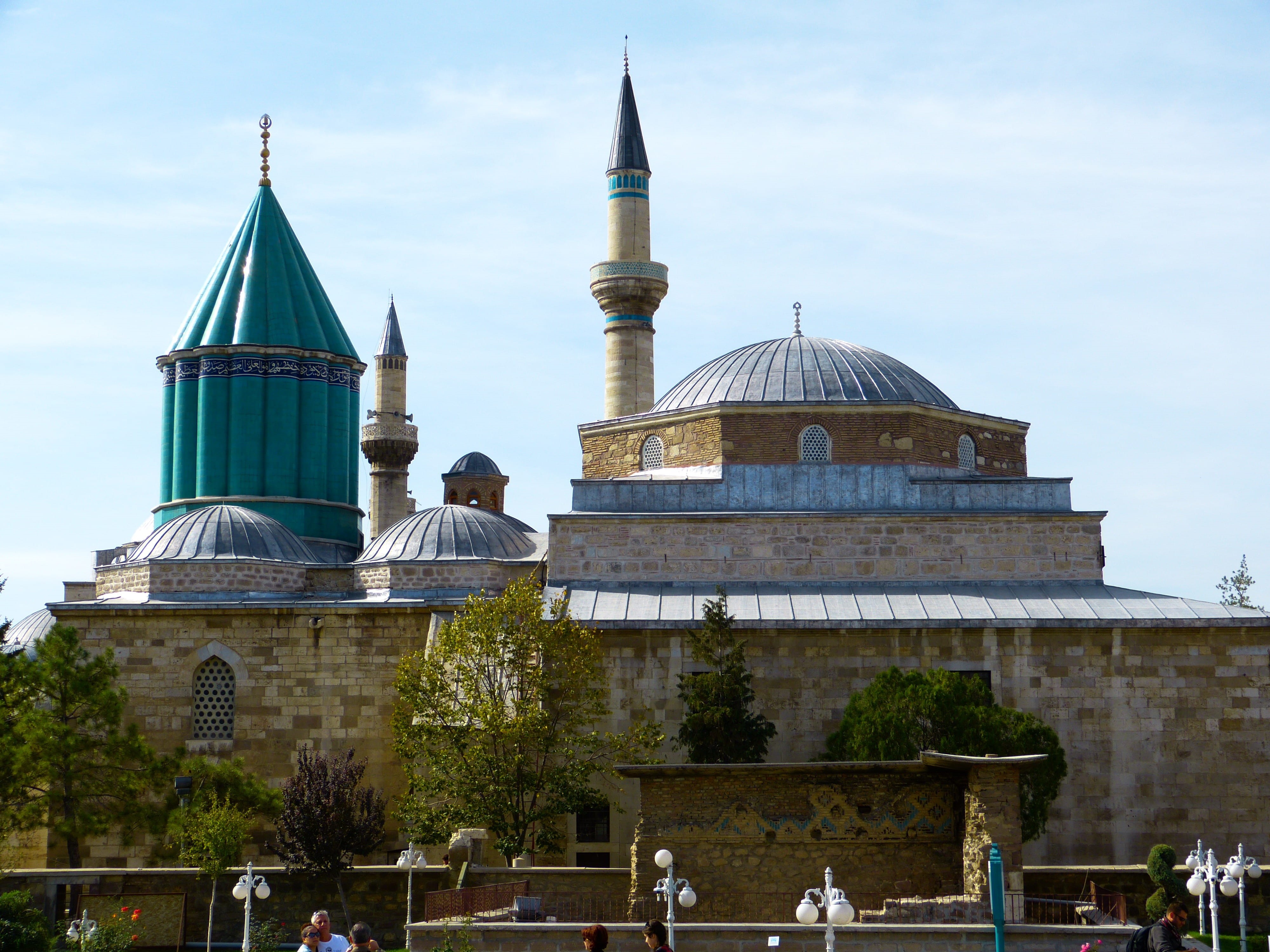 the past, spire, outdoors, Turkey, city, built structure, travel destinations, travel, religion, incidental people, cathedral, sky, Konya, place of worship, HD Wallpaper
