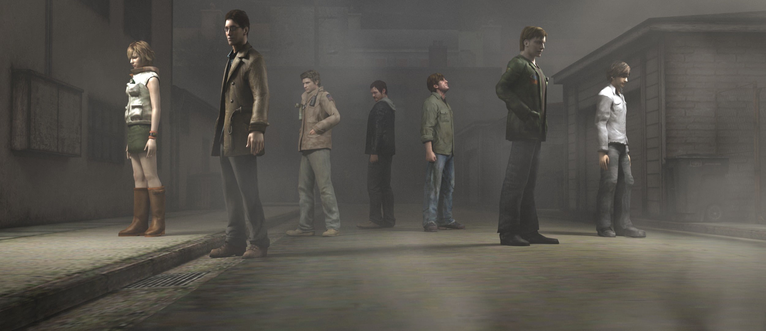 young adult, Silent Hill: Homecoming, business Person, city Life, representation, city, urban Scene, crowd, James Sunderland, digital, pedestrian, Alex Shepherd, HD Wallpaper