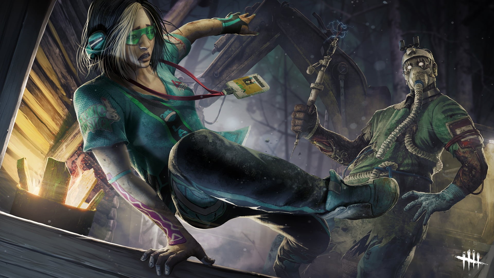 1080P, horror, video games, Dead by Daylight, video game art, HD Wallpaper