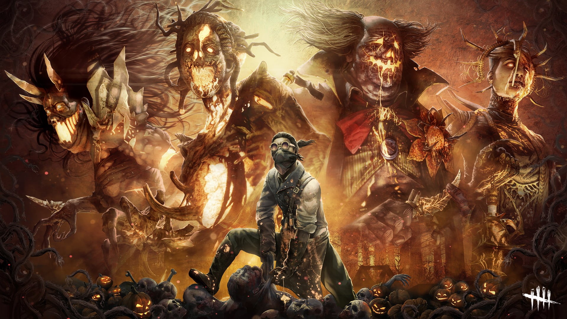 video games, horror, video game art, Dead by Daylight, 1080P, HD Wallpaper