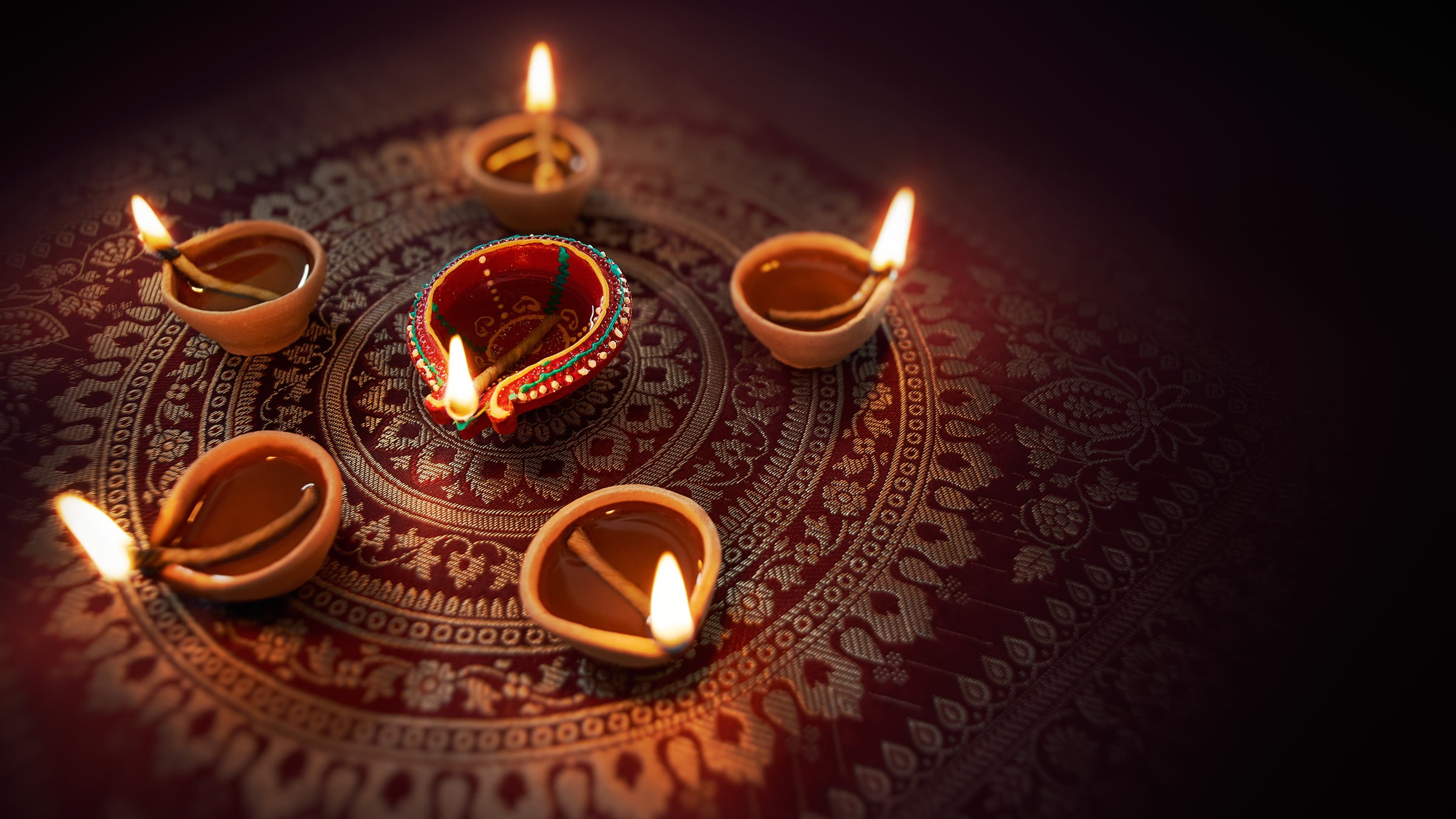Diwali, Candle, 1080P, Religious, HD Wallpaper