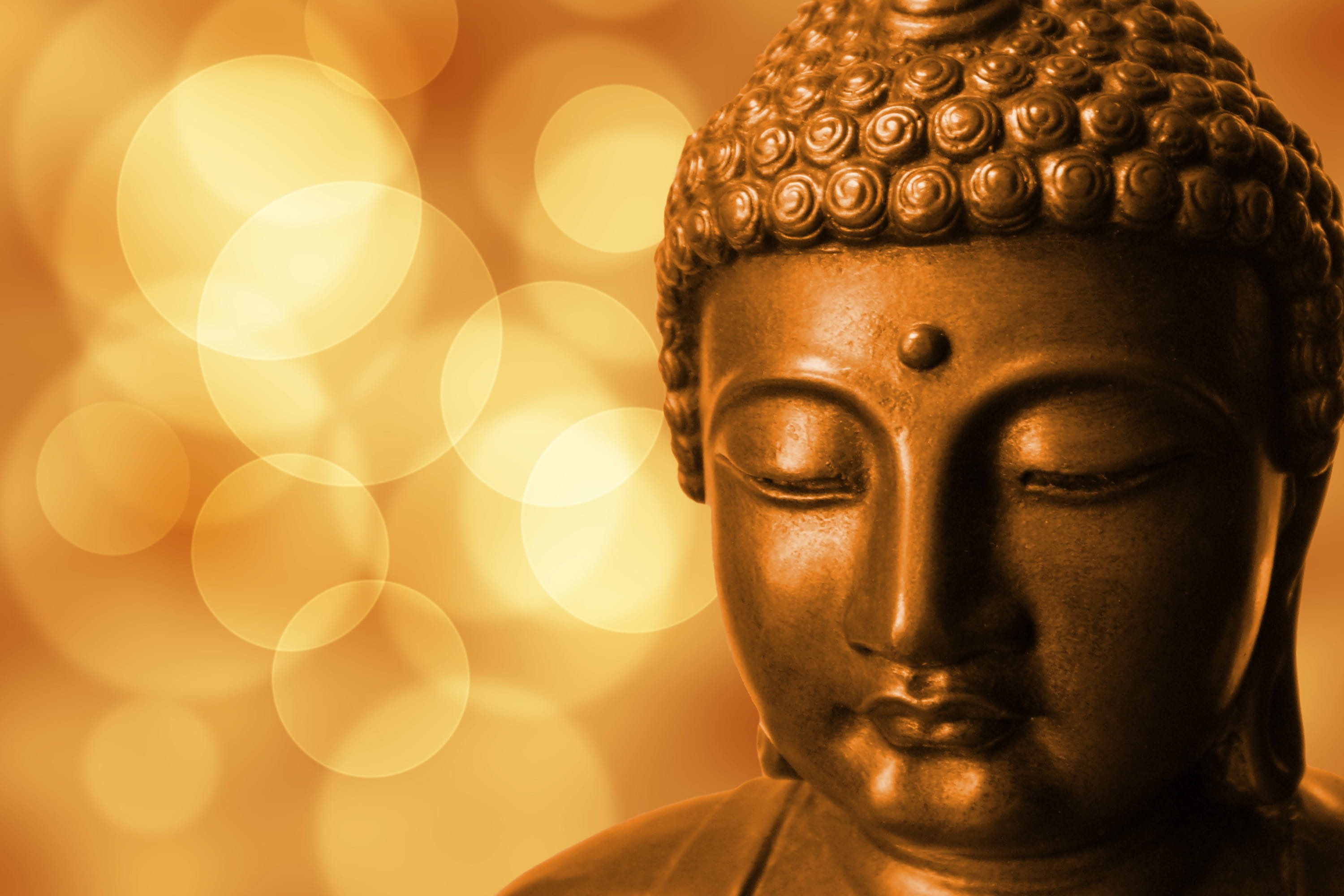 2K, indoors, art and craft, gold colored, idol, buddhism, gold, belief, ornate, no people, craft, creativity, representation, copy space, statue, various, HD Wallpaper