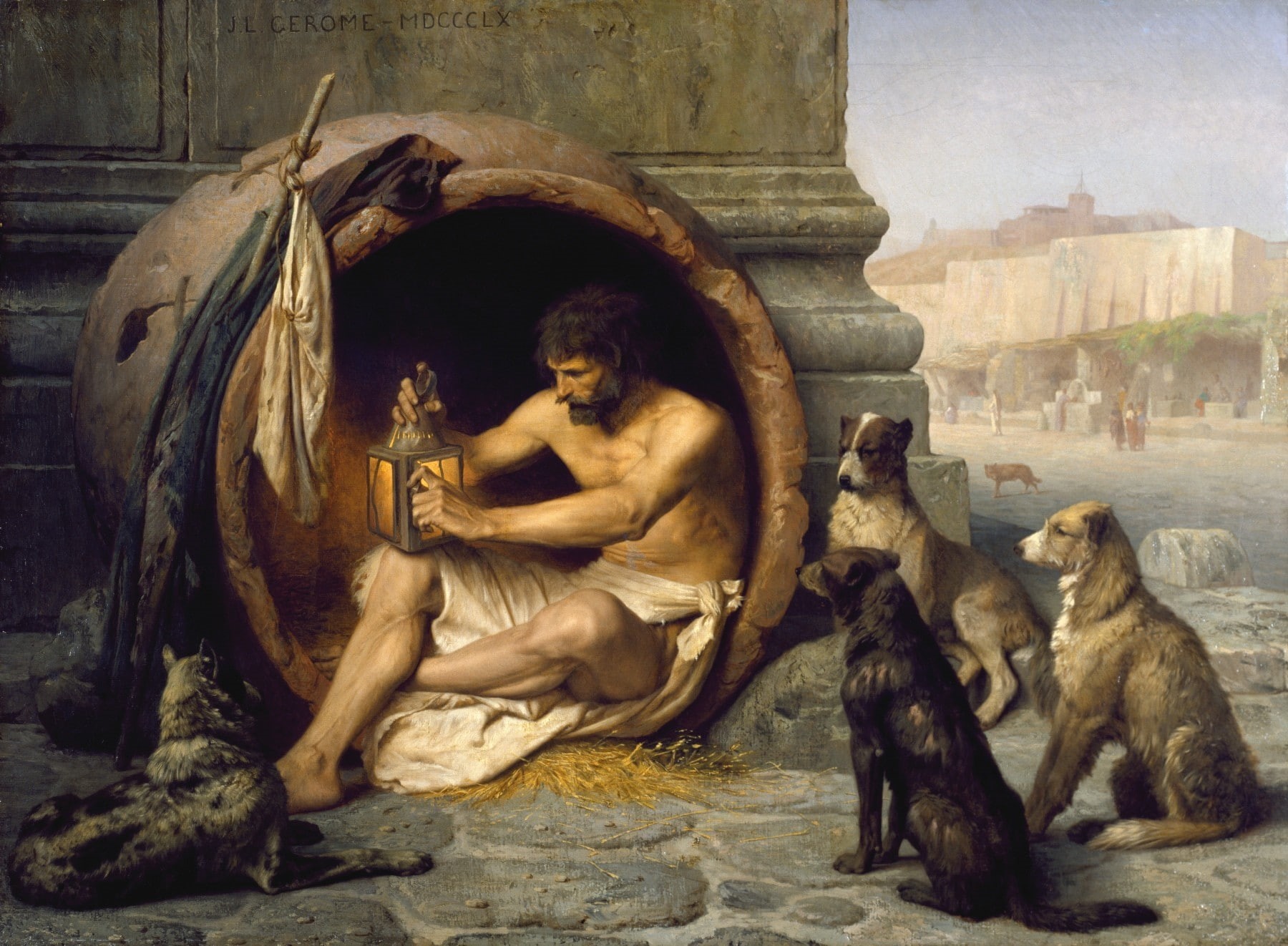 candle, Greek philosophers, Św. Aleksy, human representation, gray, mammal, day, painting, man, classic art, lantern, statue, art and craft, sitting, the past, HD Wallpaper
