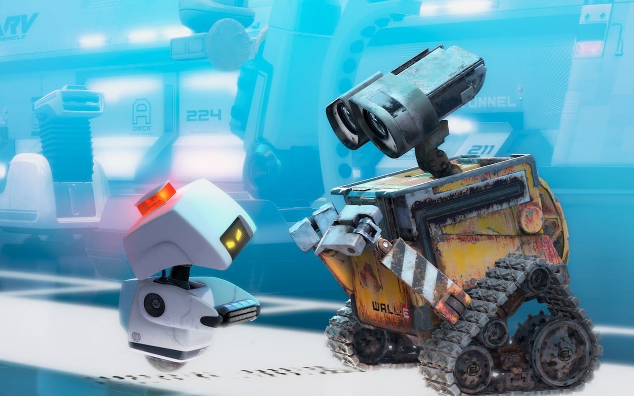 robot, close-up, no people, car, connection, lighting equipment, Disney, toy, indoors, focus on foreground, representation, sunlight, Pixar Animation Studios, HD Wallpaper