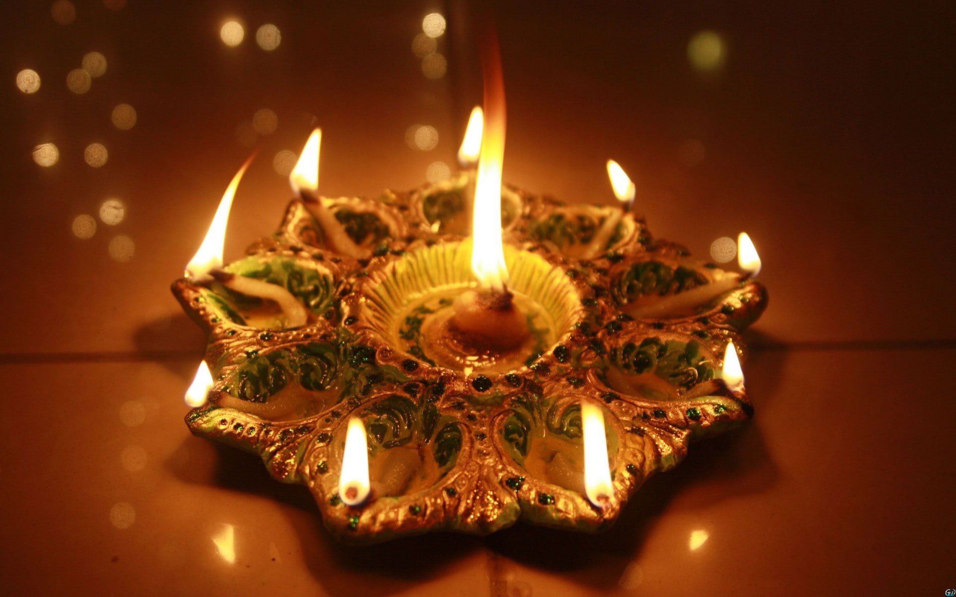 1920x1200, hinduism, diwali, candle, 1080P, holidays, HD Wallpaper