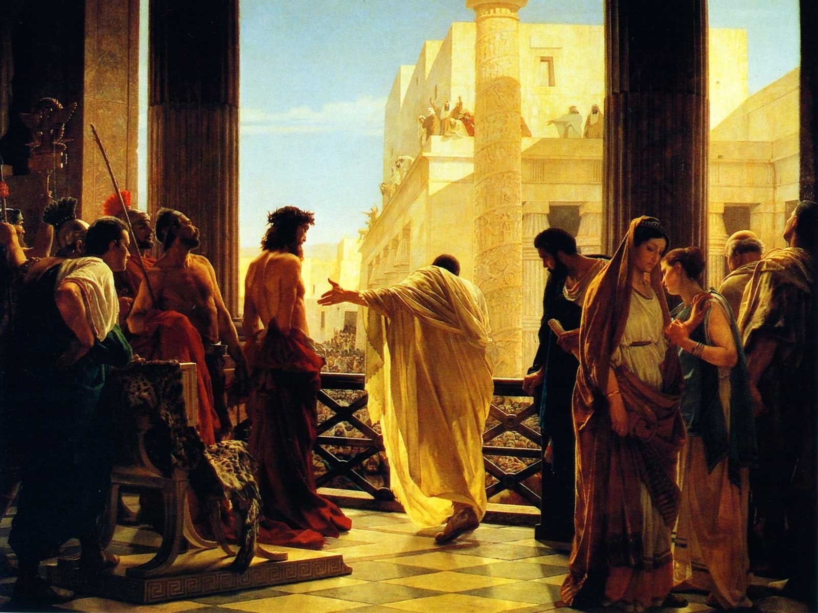 720P, Religion, Christ, Artistic, Rome, Christian, Painting, Jesus, HD Wallpaper