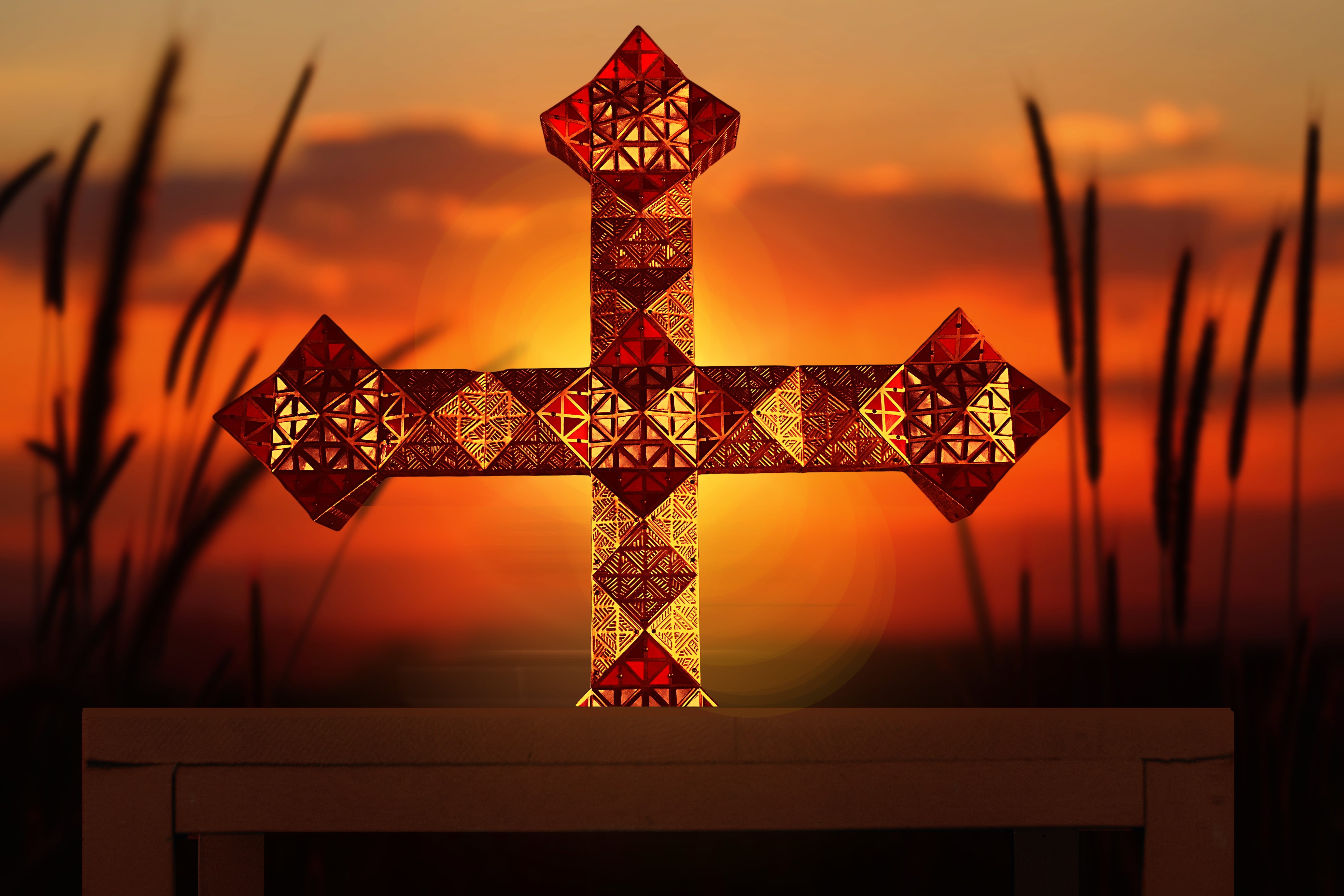 easter, god, no people, believe, jesus, 5K, water, architecture, christianity, church, art and craft, outdoors, cross, close-up, nature, beauty in nature, HD Wallpaper