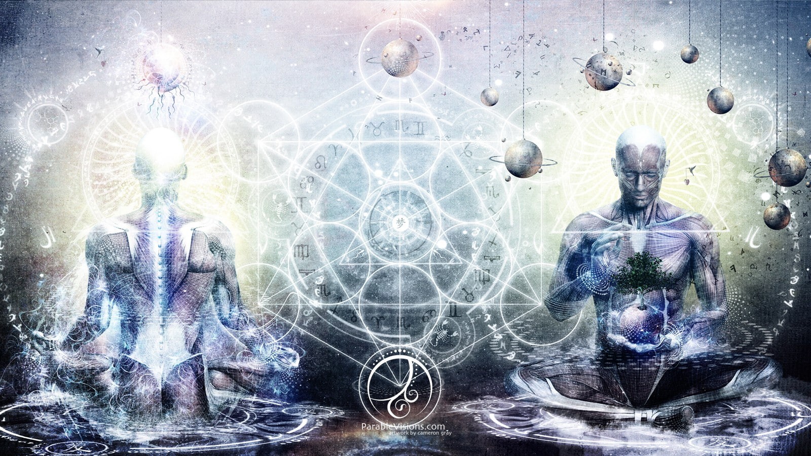 meditation spiritual cameron gray, healthcare and medicine, science, communication, technology, art and craft, creativity, no people, global communications, HD Wallpaper