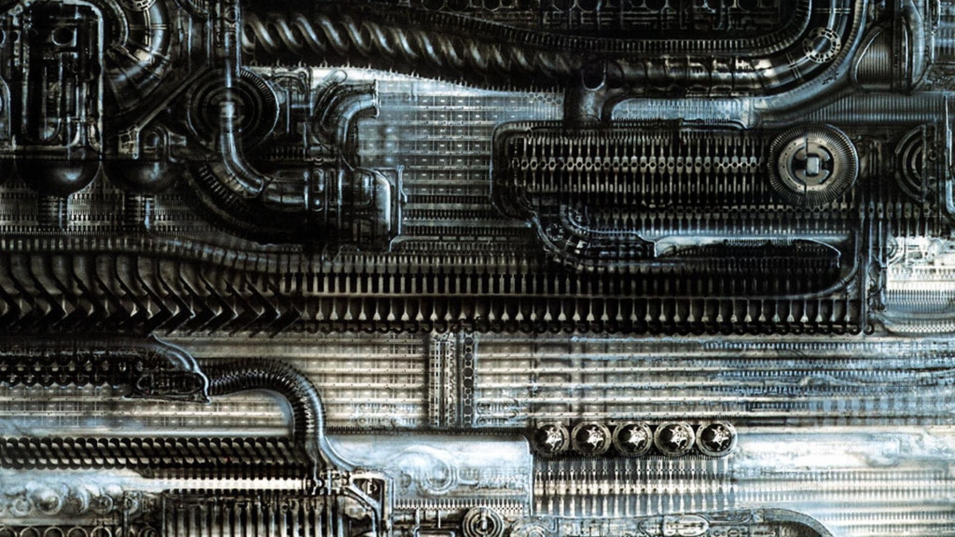 machine part, sci, Giger, no people, large group of objects, still life, r, 1080P, transportation, h, steel, Evil, pattern, day, industry, fi, artistic, HD Wallpaper