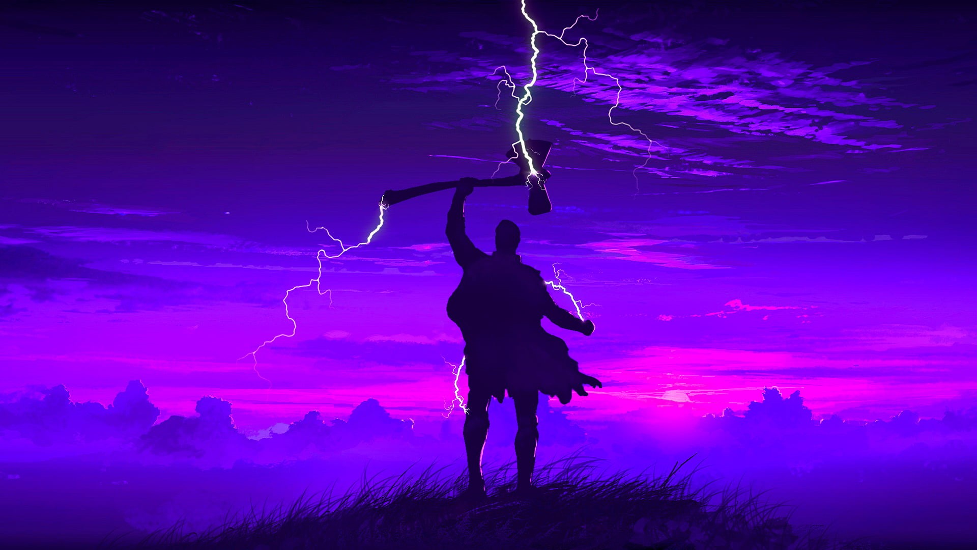 1080P, Avengers EndGame, Thor, The Avengers, HD Wallpaper