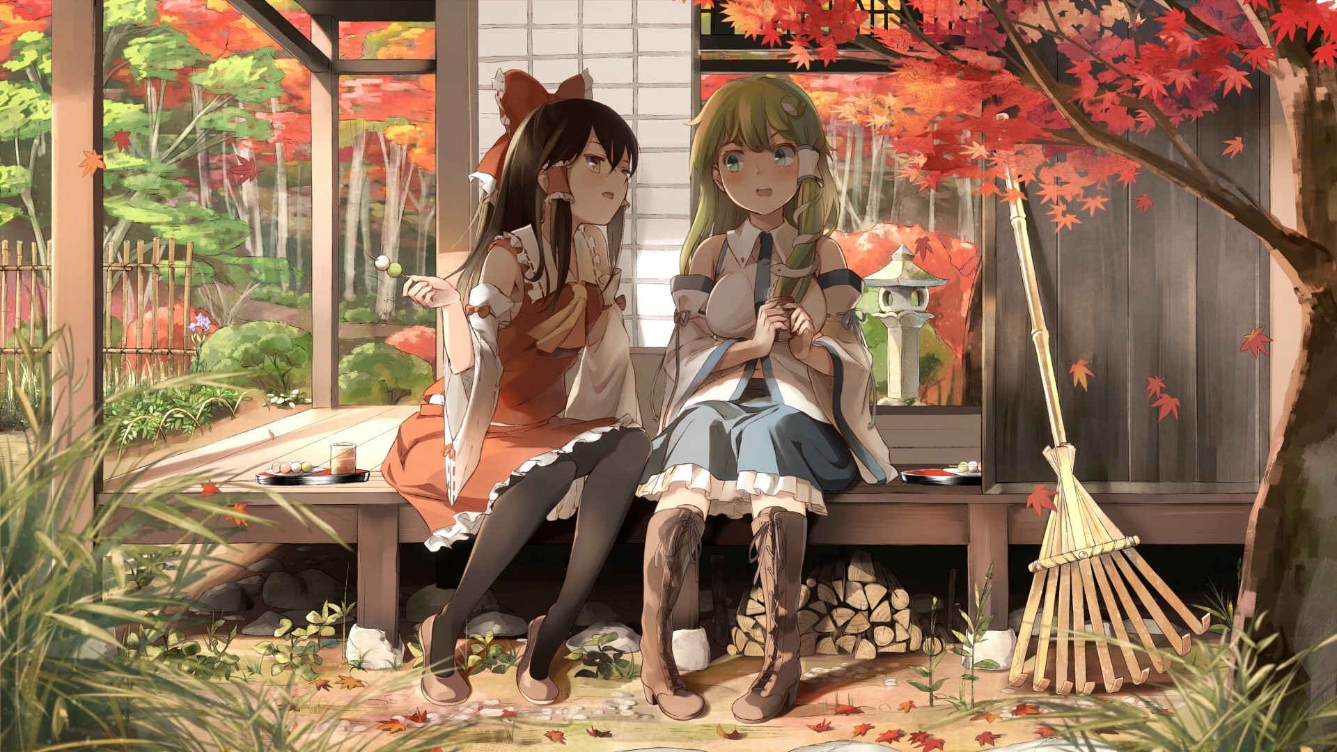 anime, representation, store, women, seat, adult, leisure activity, casual clothing, young adult, sitting, lifestyles, human representation, day, outdoors, HD Wallpaper